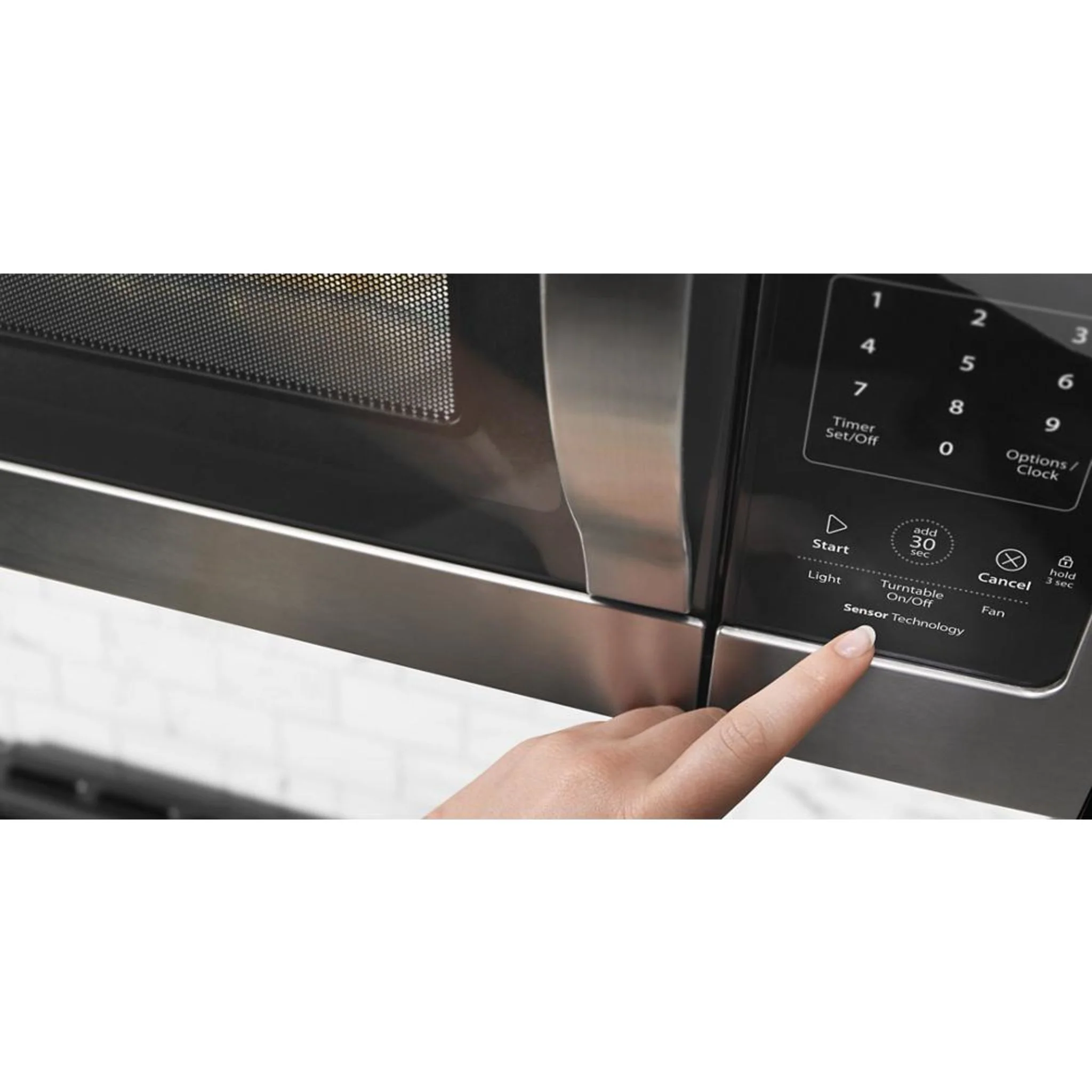 Whirlpool 1.1 cu. ft. Low Profile Microwave Hood Combination -Stainless Steel (YWML55011HS) - Image 7