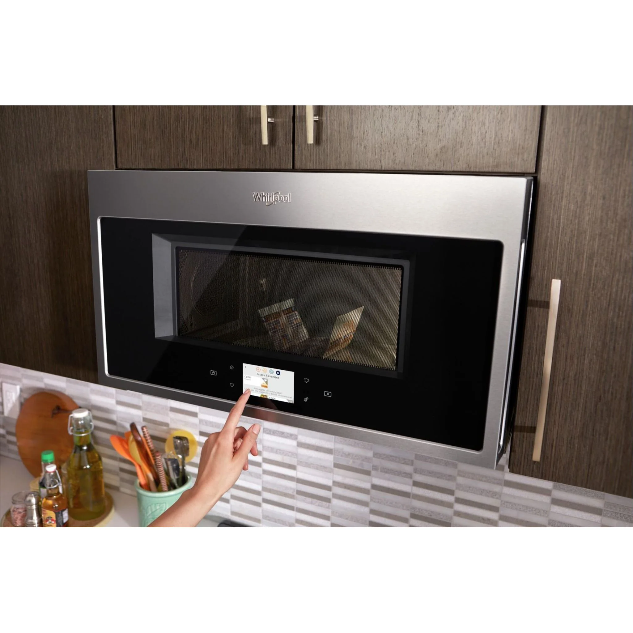 Whirlpool Smart 1.9 cu. ft. Over the Range Microwave with Multi-step cooking (YWMHA9019HZ) - Image 4