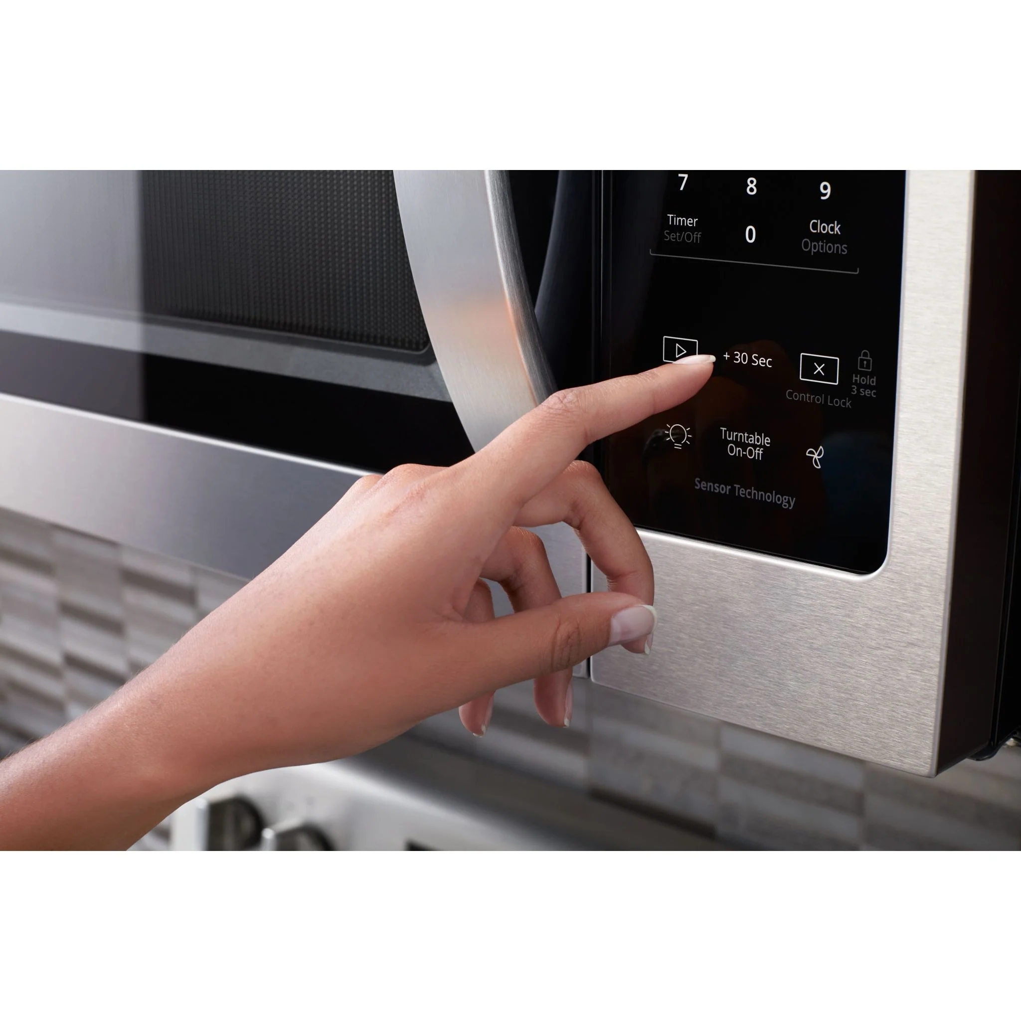 Whirlpool 1.7 cu. ft. Microwave Hood Combination with Electronic Touch Controls -Stainless Steel (YWMH31017HZ) - Image 4