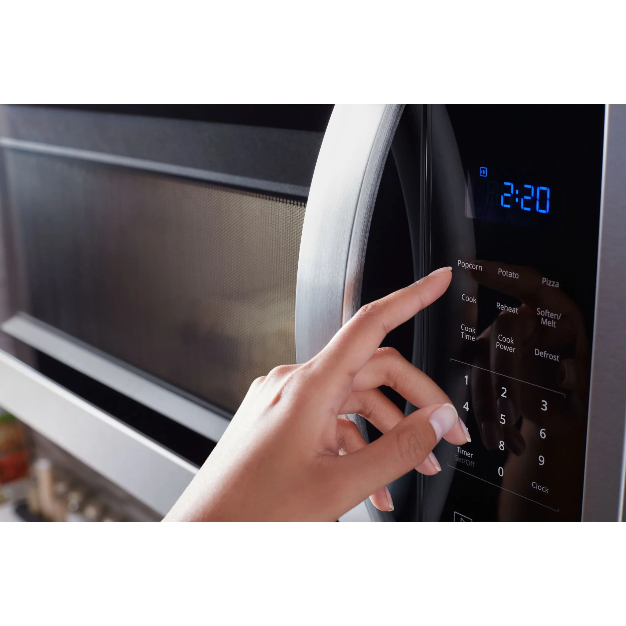 Whirlpool 1.7 cu. ft. Microwave Hood Combination with Electronic Touch Controls -Stainless Steel (YWMH31017HS) - Image 3