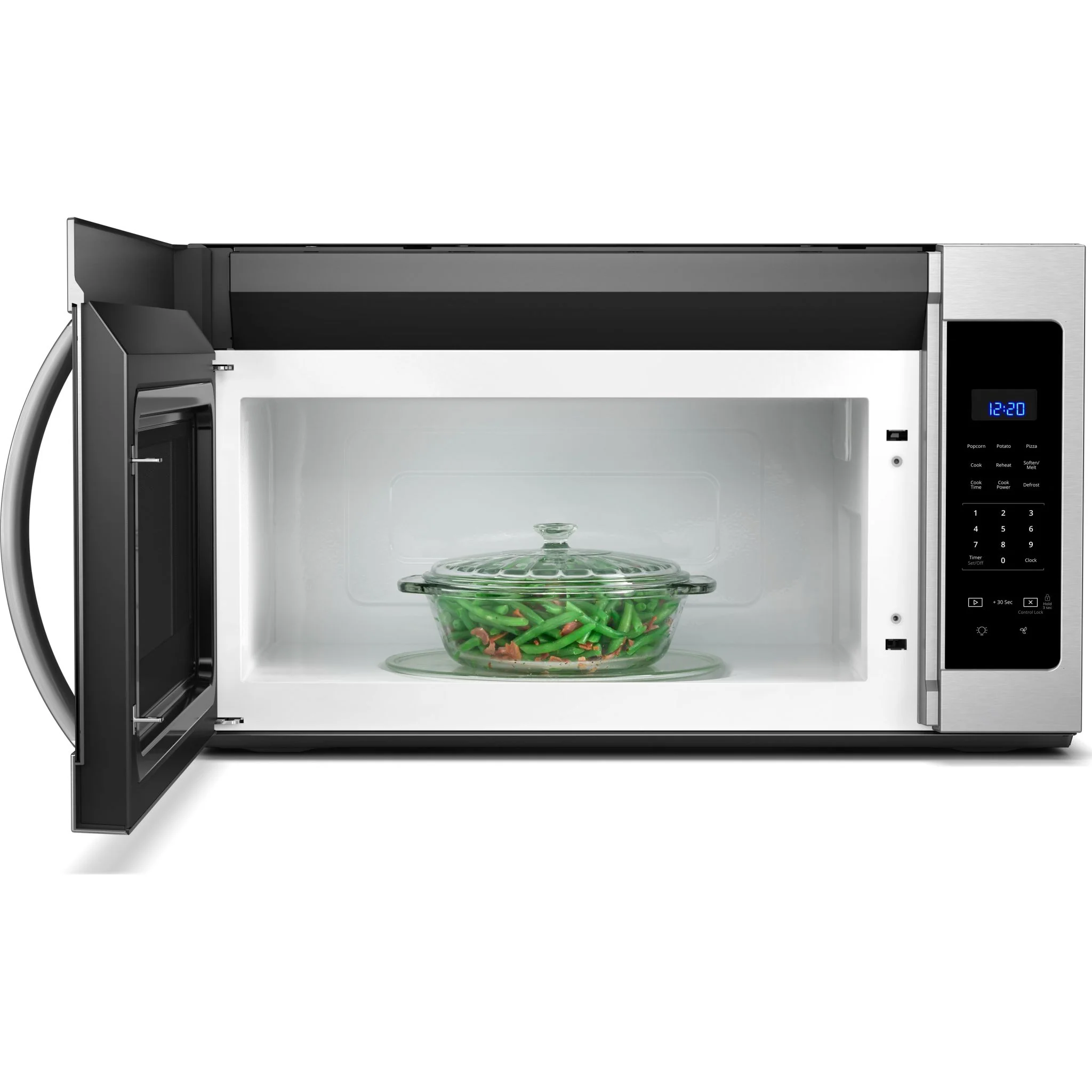 Whirlpool 1.7 cu. ft. Microwave Hood Combination with Electronic Touch Controls -Stainless Steel (YWMH31017HS) - Image 9