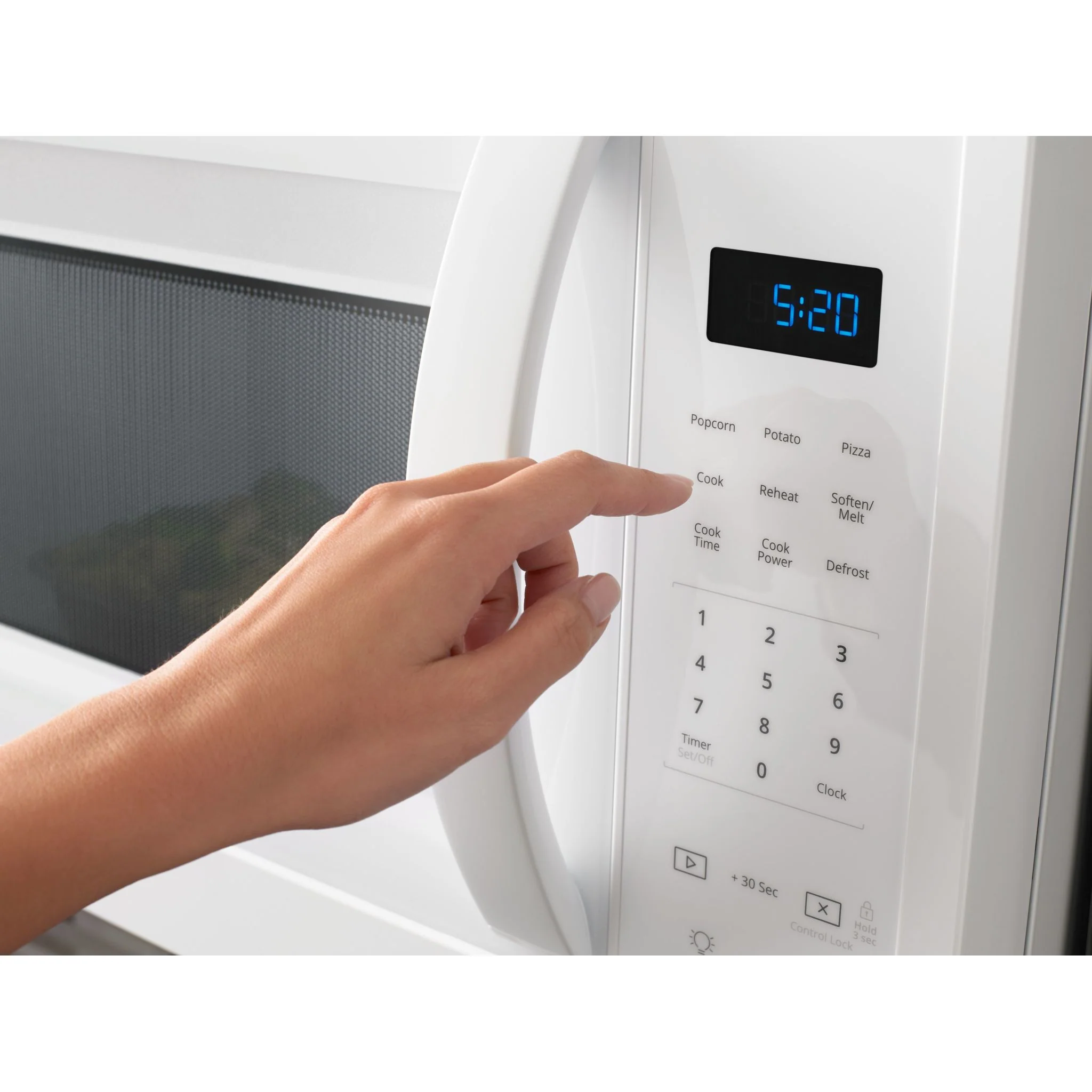Whirlpool 1.7 cu. ft. Microwave Hood Combination with Electronic Touch Controls -White (YWMH31017HW) - Image 5