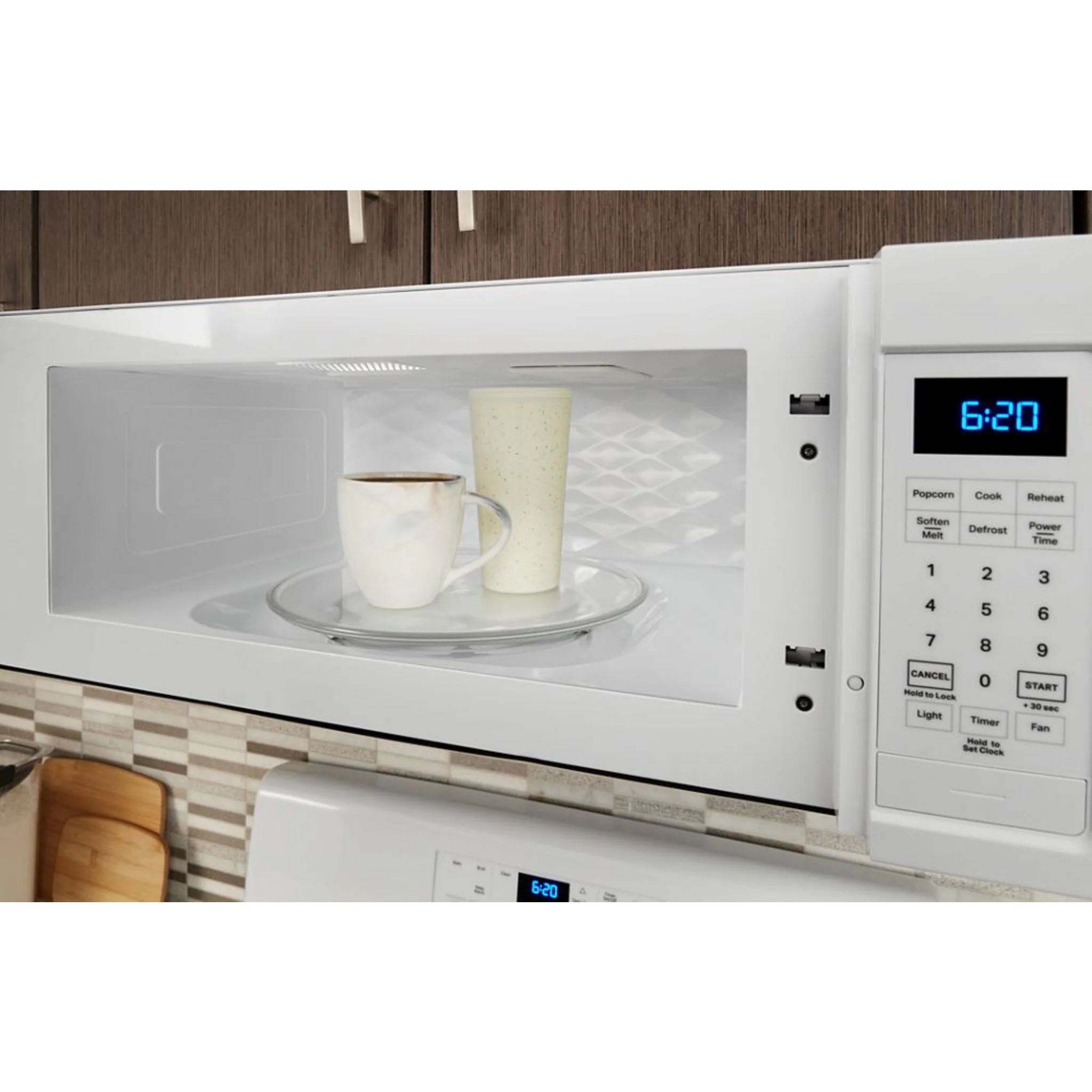 Whirlpool 1.1 cu. ft. Low Profile Microwave Hood Combination -White (YWML35011KW) - Image 10