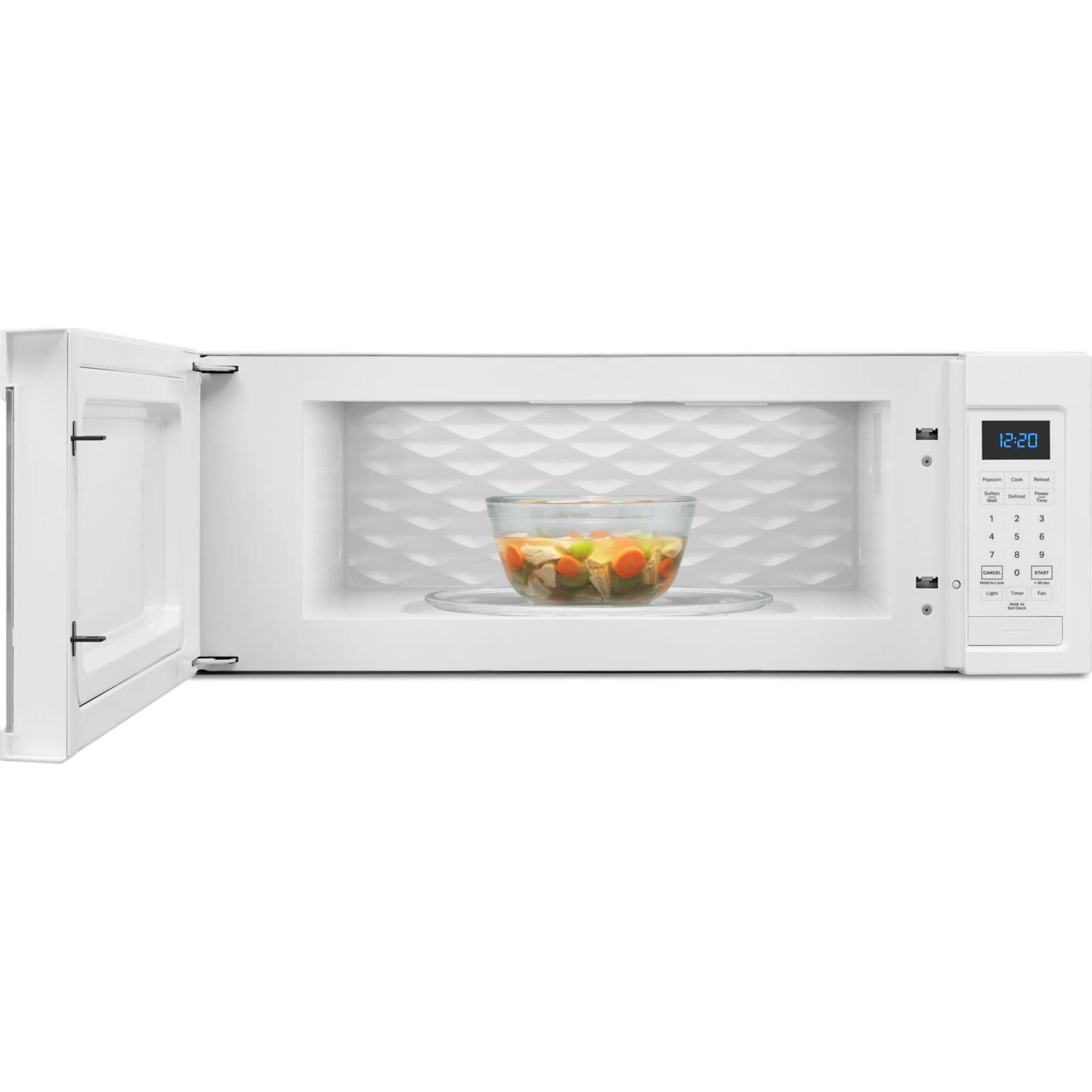 Whirlpool 1.1 cu. ft. Low Profile Microwave Hood Combination -White (YWML35011KW) - Image 3