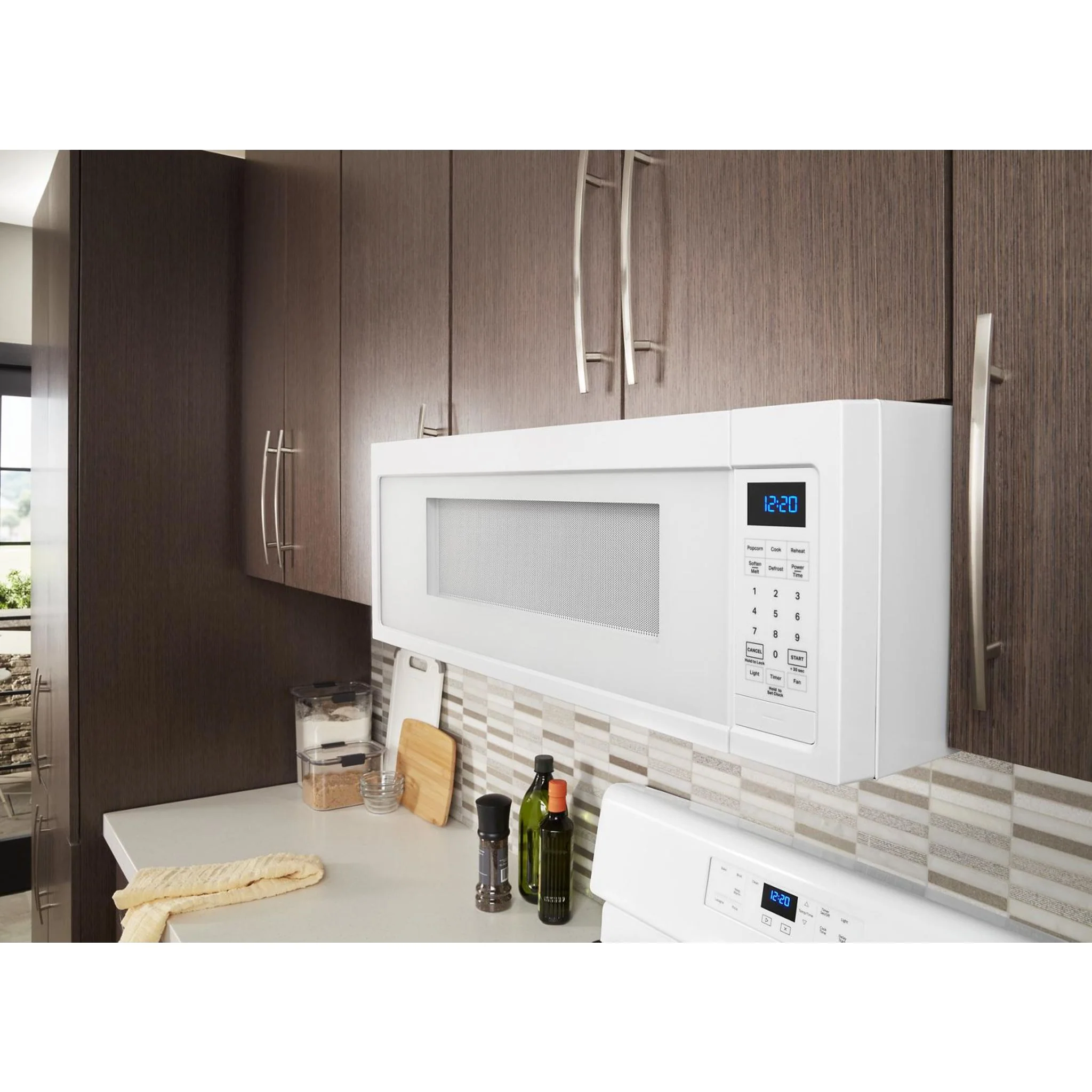 Whirlpool 1.1 cu. ft. Low Profile Microwave Hood Combination -White (YWML35011KW) - Image 4