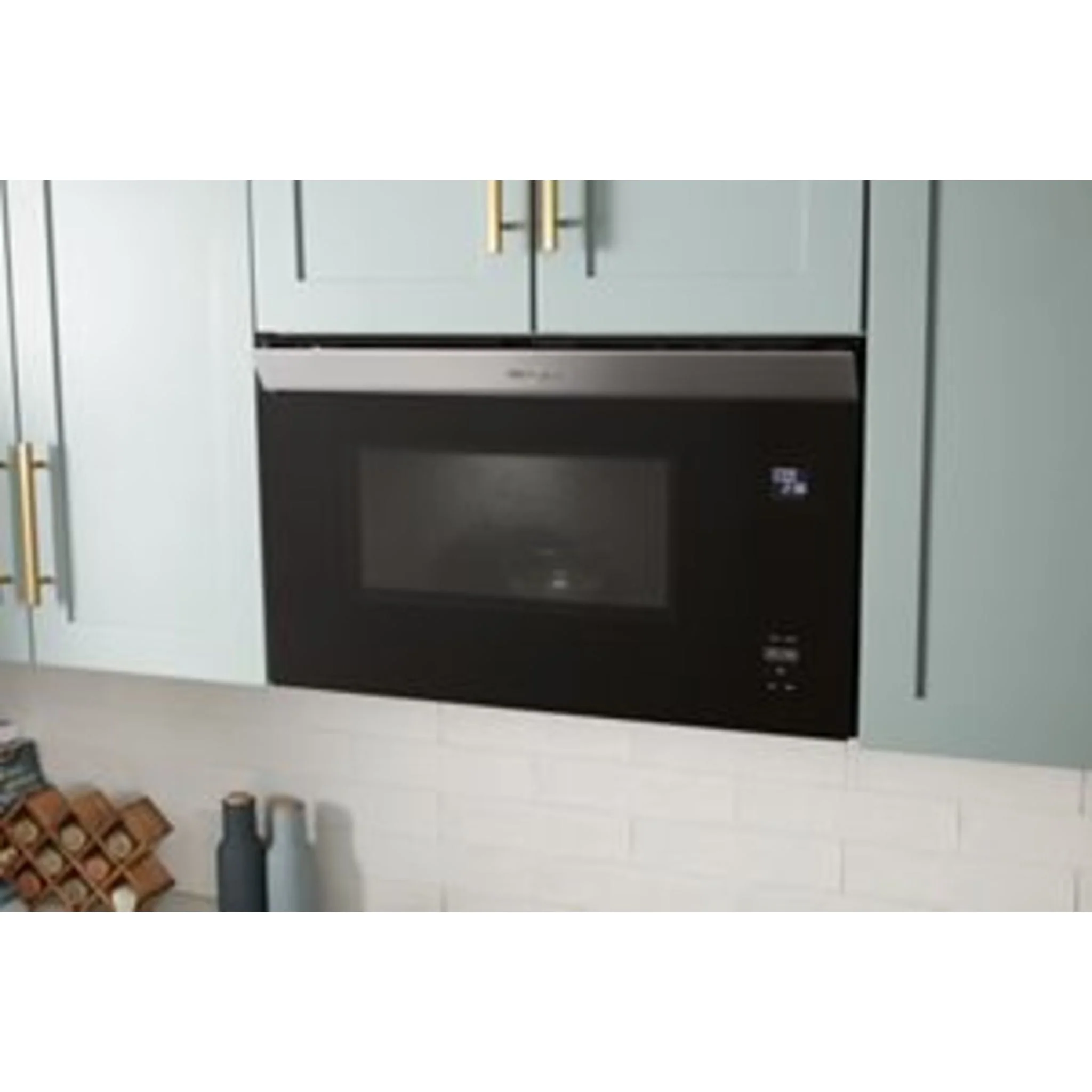 Whirlpool Flush Mount Over-the-Range Microwave with Turntable-Free Design -Black Stainless (YWMMF5930PV) - Image 29
