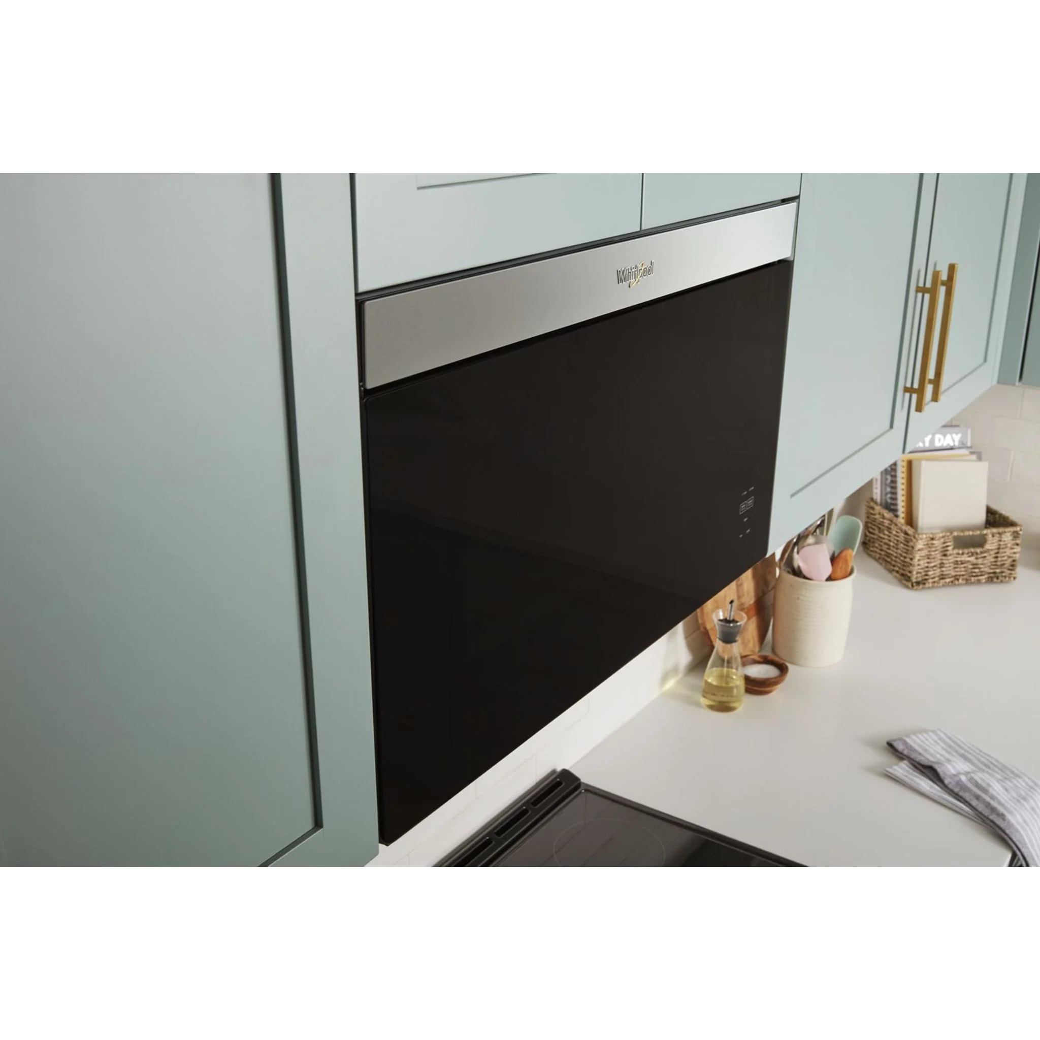 Whirlpool Flush Mount Over-the-Range Microwave with Turntable-Free Design -Fingerprint Resistant Stainless Steel (YWMMF5930PZ) - Image 22