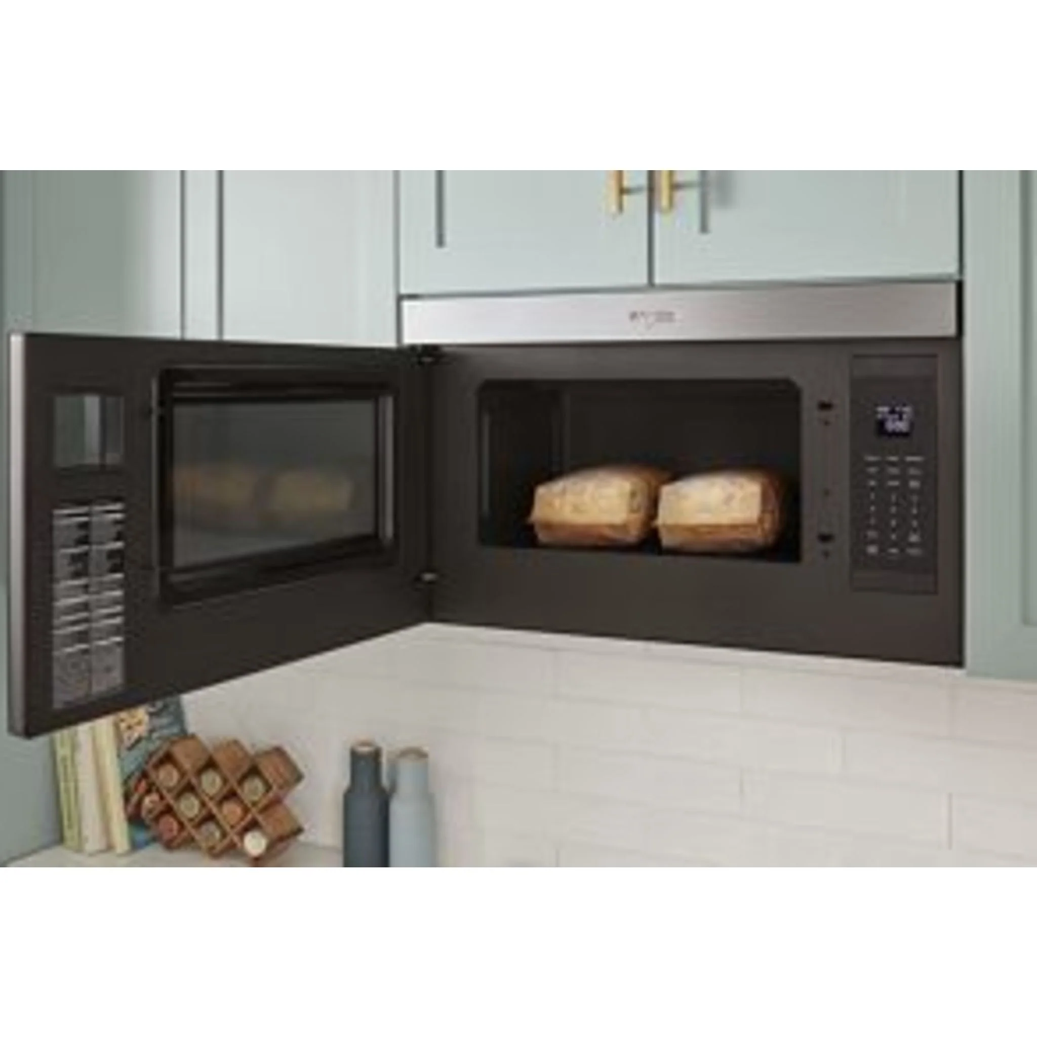 Whirlpool Flush Mount Over-the-Range Microwave with Turntable-Free Design -Fingerprint Resistant Stainless Steel (YWMMF5930PZ) - Image 32