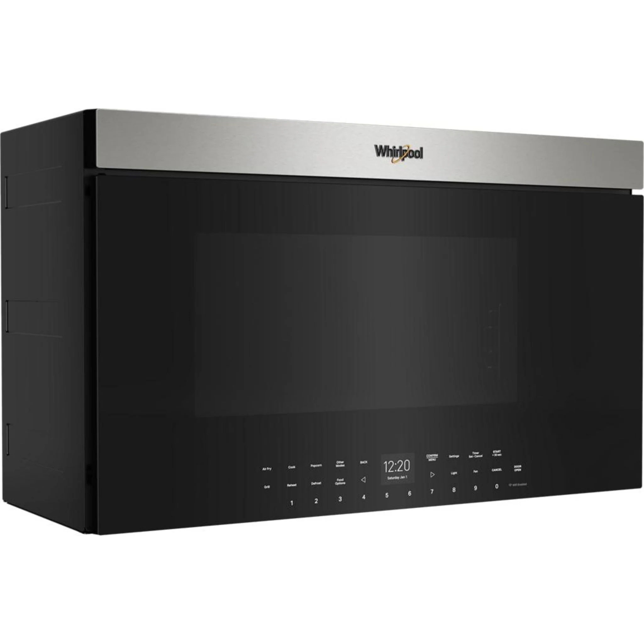 Whirlpool Air Fry Over- the-Range Microwave Oven with Flush Built-in Design -Fingerprint Resistant Stainless Steel (YWMMF7330RZ) - Image 10