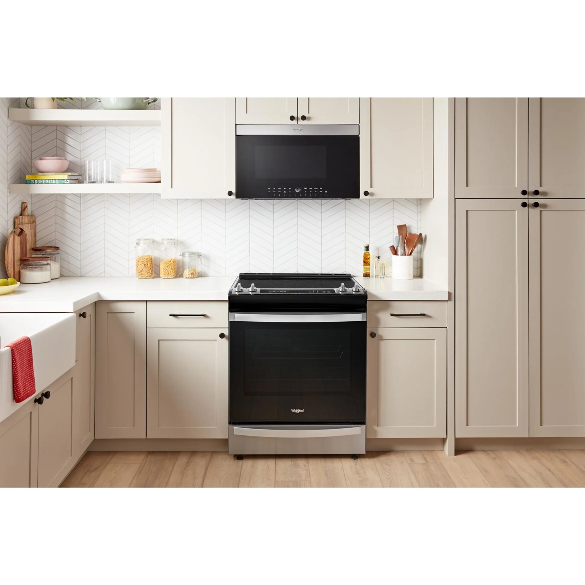 Whirlpool Air Fry Over- the-Range Microwave Oven with Flush Built-in Design -Fingerprint Resistant Stainless Steel (YWMMF7330RZ) - Image 19