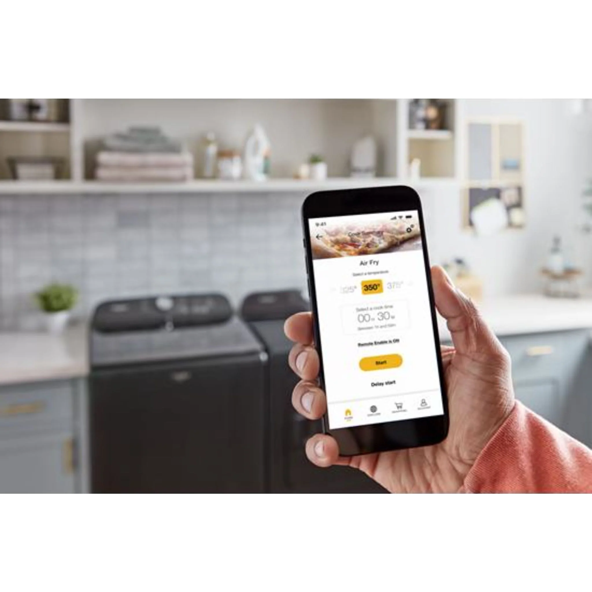 Whirlpool Air Fry Over- the-Range Microwave Oven with Flush Built-in Design -Fingerprint Resistant Stainless Steel (YWMMF7330RZ) - Image 2