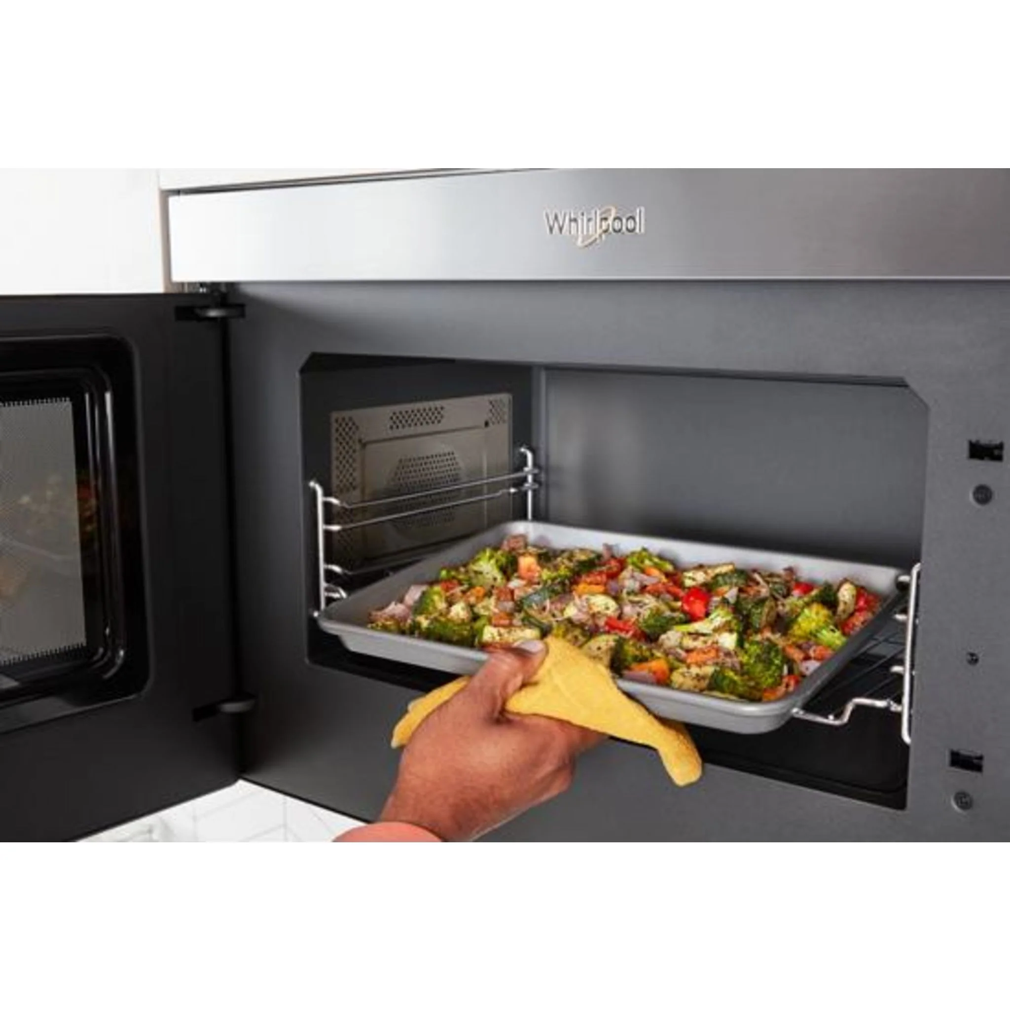 Whirlpool Air Fry Over- the-Range Microwave Oven with Flush Built-in Design -Fingerprint Resistant Stainless Steel (YWMMF7330RZ) - Image 22