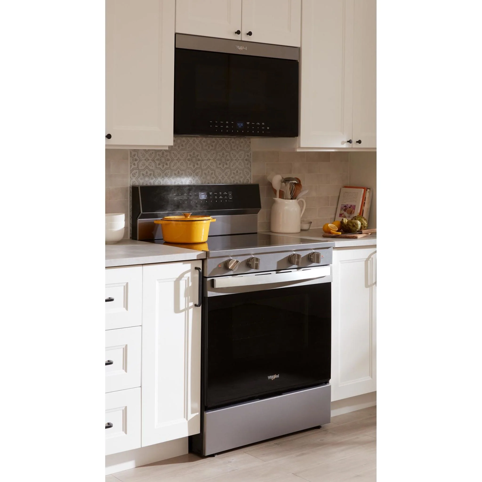 Whirlpool Air Fry Over- the-Range Microwave Oven with Flush Built-in Design -Fingerprint Resistant Stainless Steel (YWMMF7330RZ) - Image 23