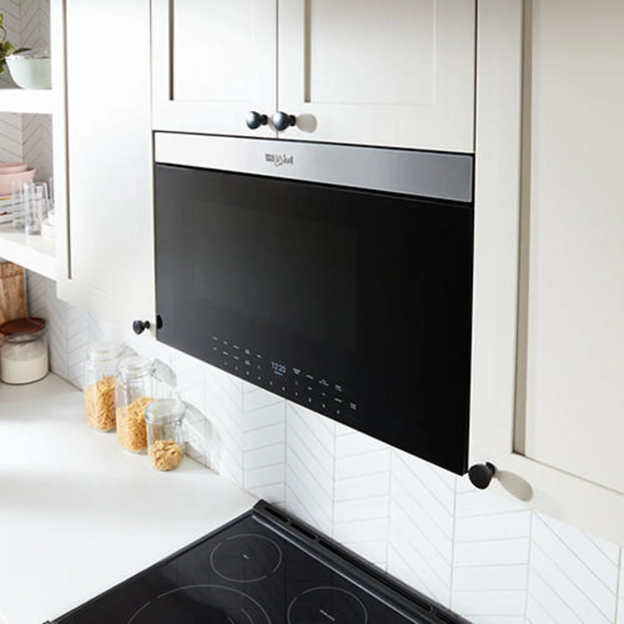 Whirlpool Air Fry Over- the-Range Microwave Oven with Flush Built-in Design -Fingerprint Resistant Stainless Steel (YWMMF7330RZ) - Image 3