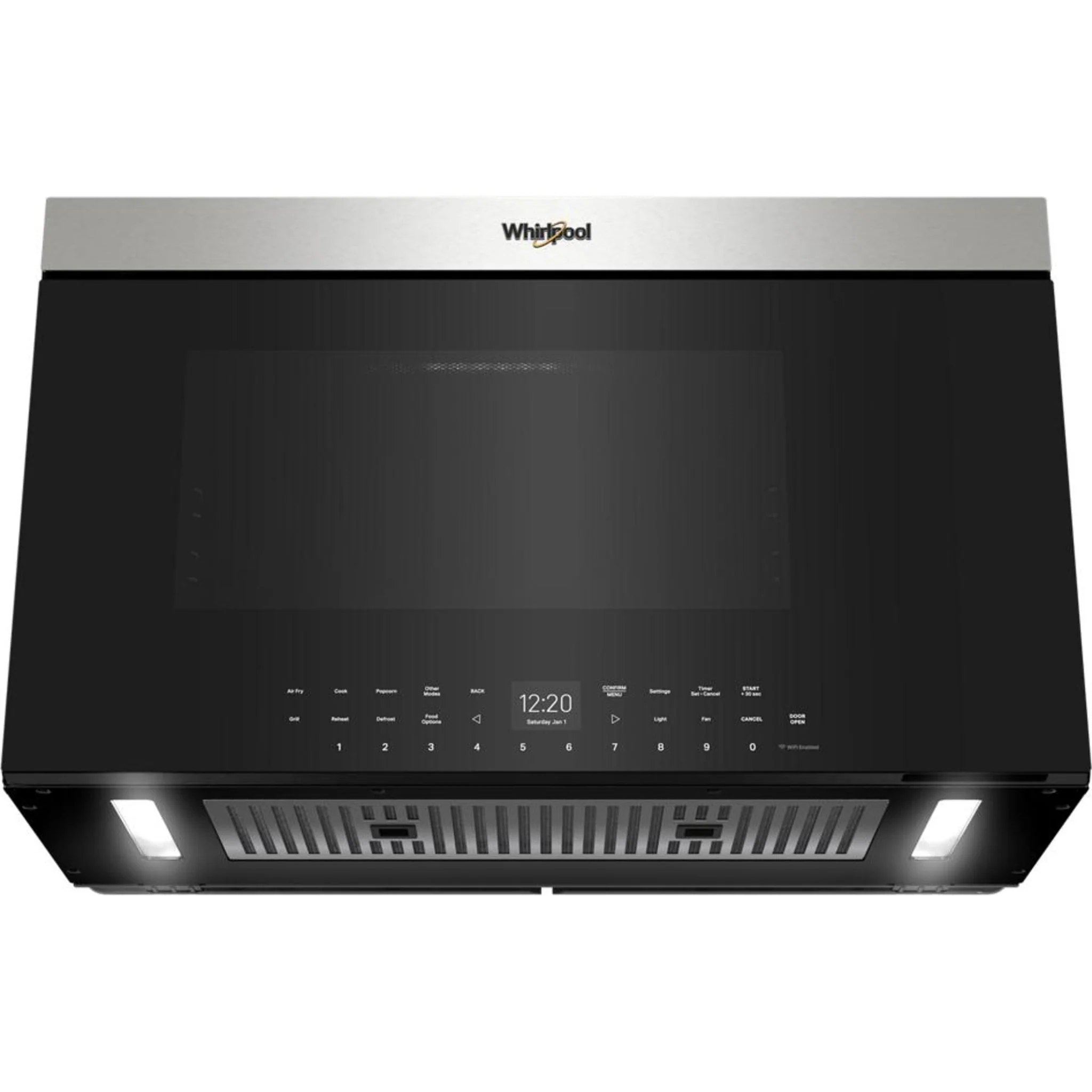 Whirlpool Air Fry Over- the-Range Microwave Oven with Flush Built-in Design -Fingerprint Resistant Stainless Steel (YWMMF7330RZ) - Image 5