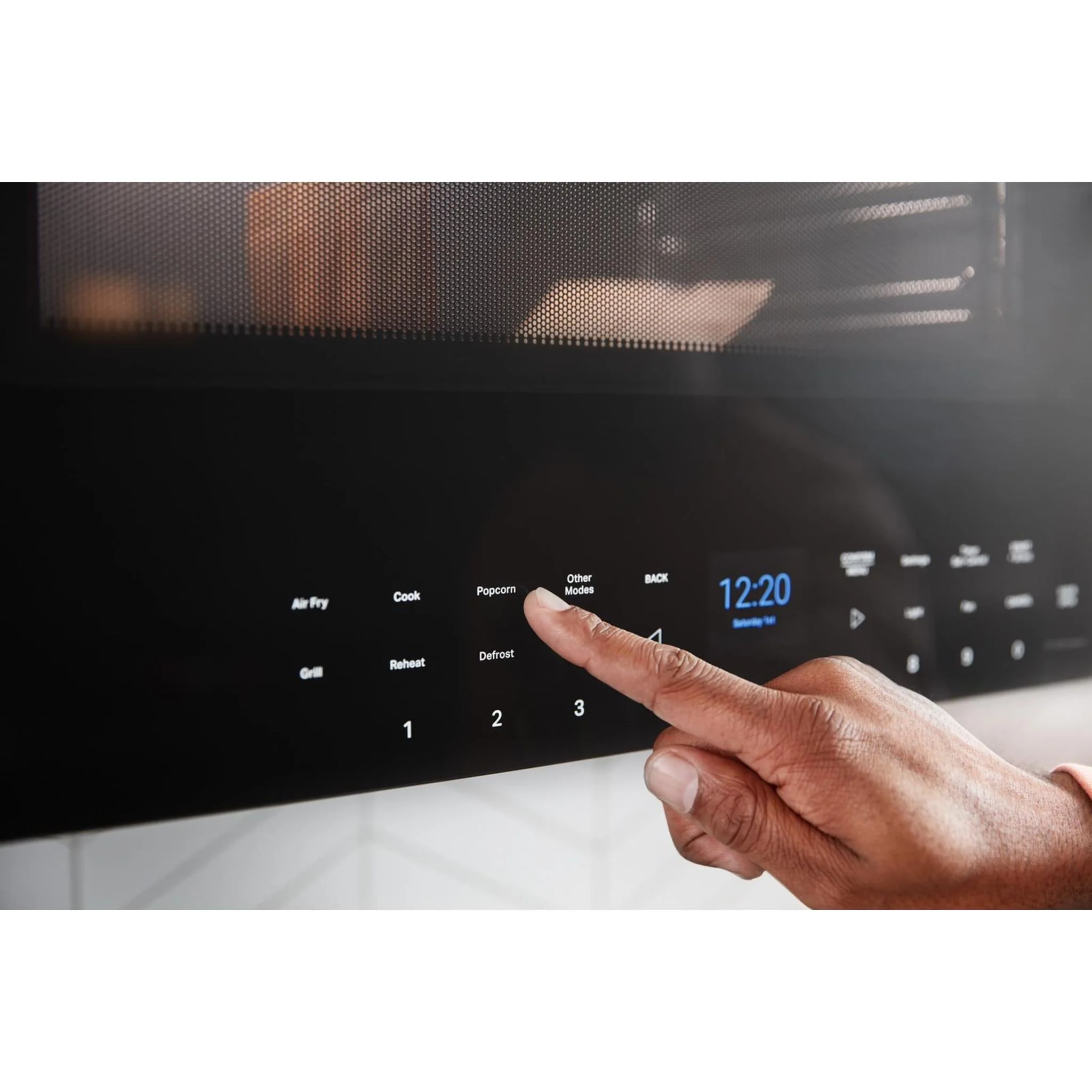 Whirlpool Air Fry Over- the-Range Microwave Oven with Flush Built-in Design -Fingerprint Resistant Stainless Steel (YWMMF7330RZ) - Image 6
