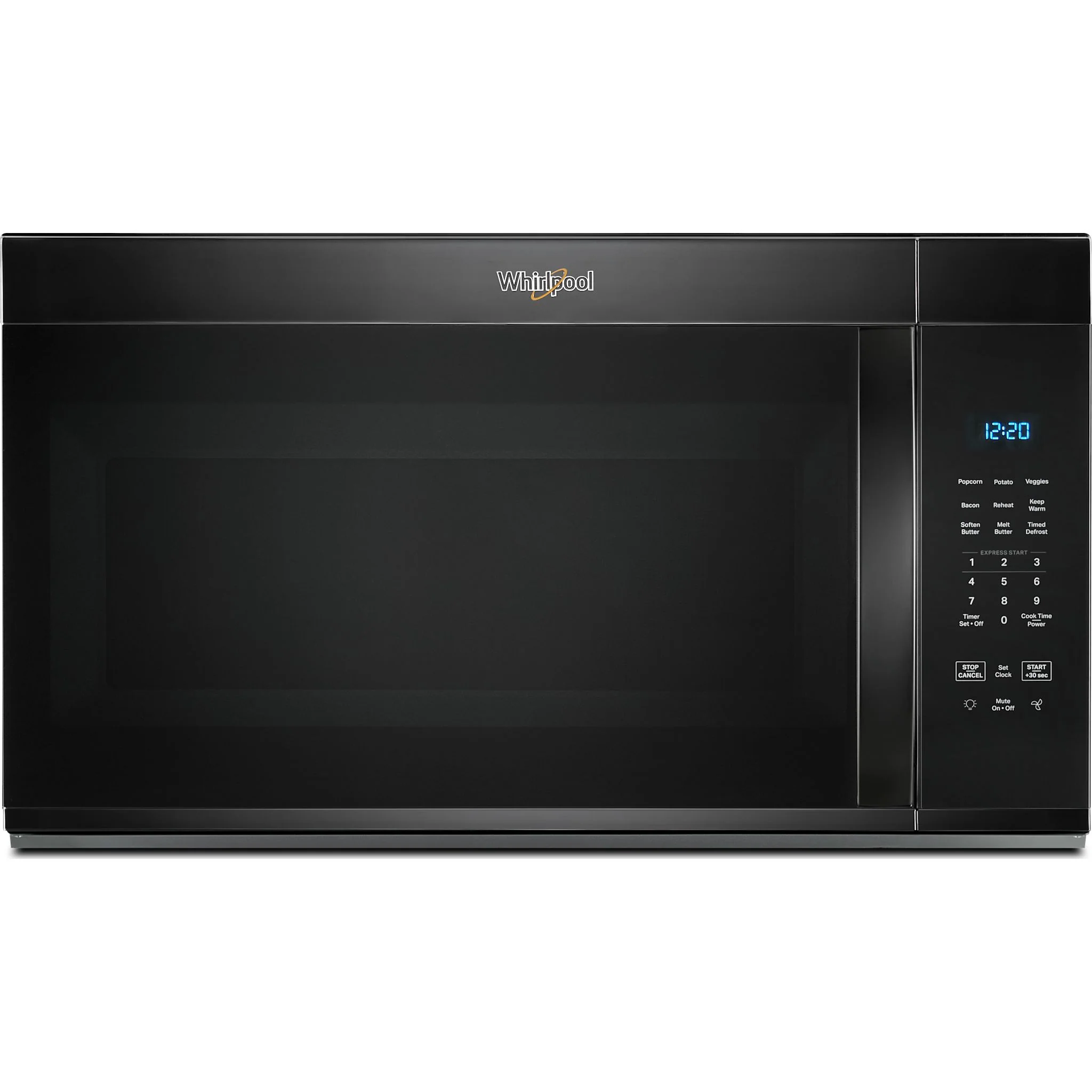 Whirlpool 30W 1.7 cu. ft Over the range Microwave with 900-Watts Cooking Power -Black (YWMMS3130RB) - Image 6