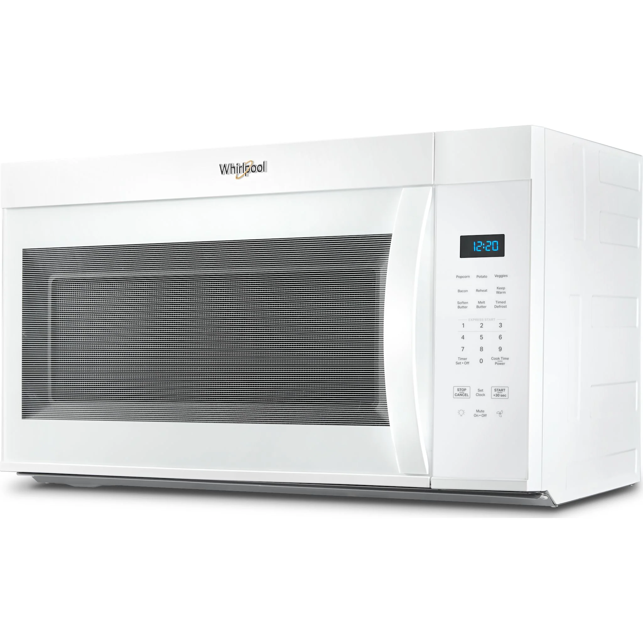 Whirlpool 30 W 1.7 cu. ft Over the range Microwave with 900-Watts Cooking Power -White (YWMMS3130RW) - Image 2