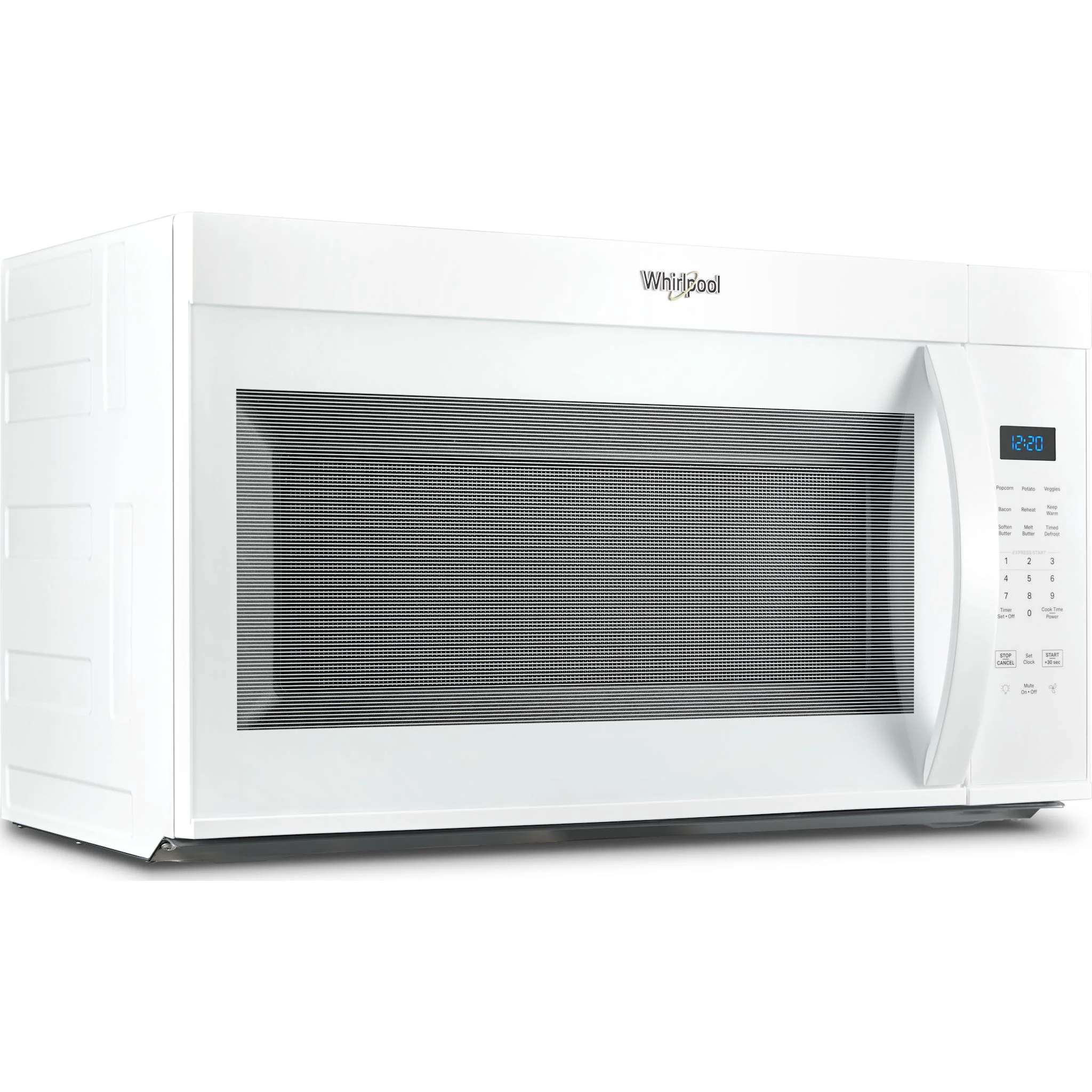 Whirlpool 30 W 1.7 cu. ft Over the range Microwave with 900-Watts Cooking Power -White (YWMMS3130RW) - Image 3