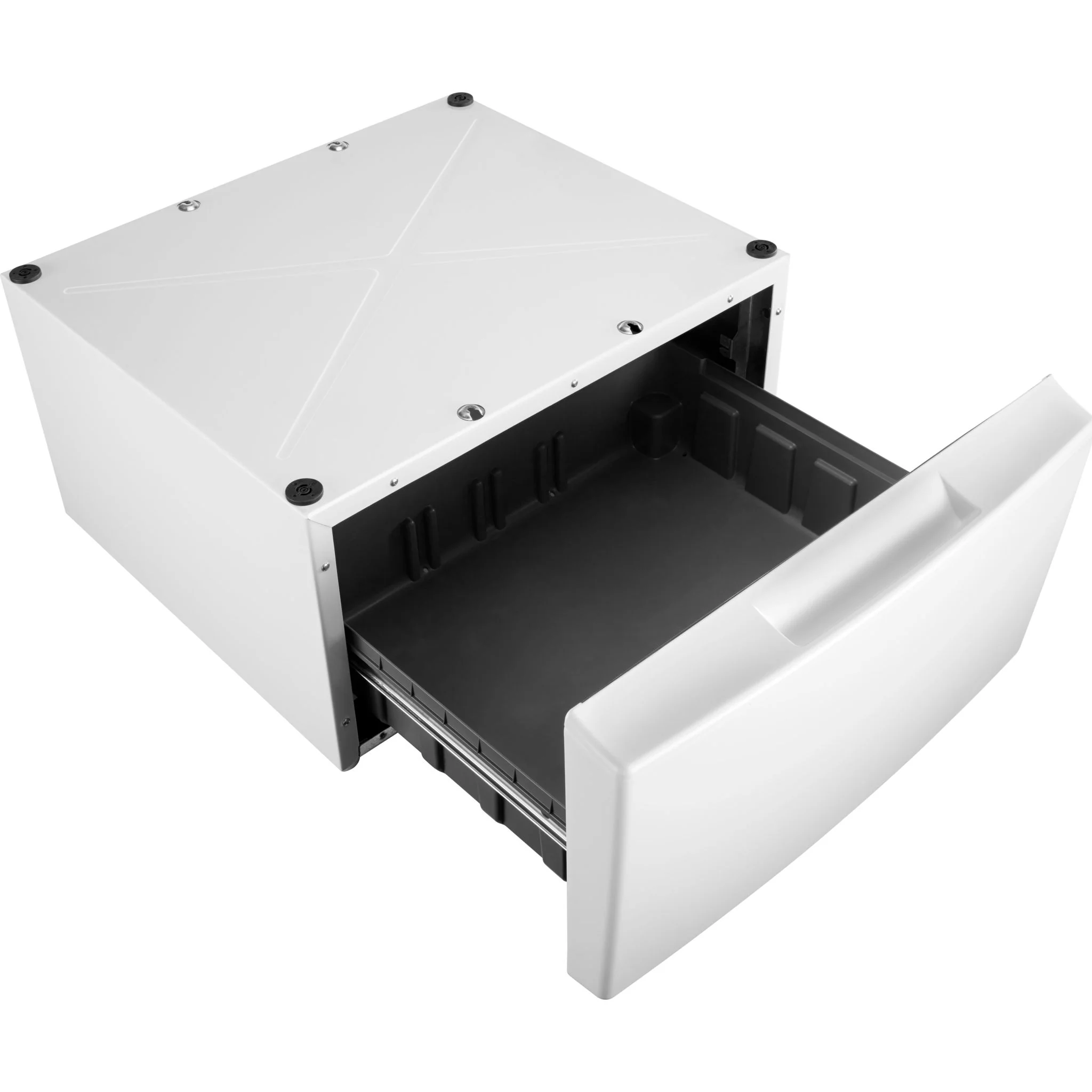 Whirlpool 15.5" (39.4 cm) Pedestal for Front Load Washer and Dryer with Storage -White (WFP2715HW) - Image 3