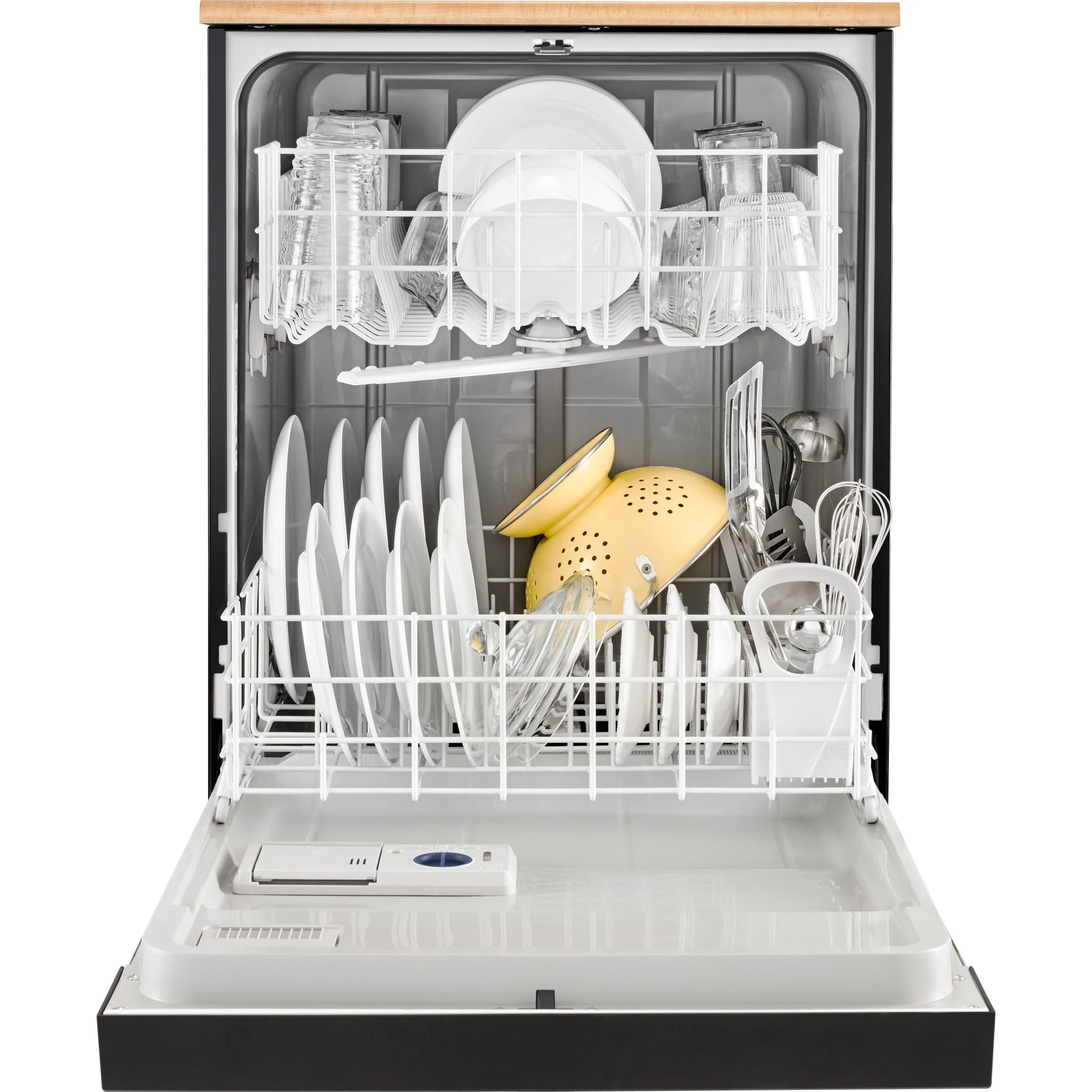 Whirlpool Heavy-Duty Dishwasher with 1-Hour Wash Cycle -Black (WDP370PAHB) - Image 4