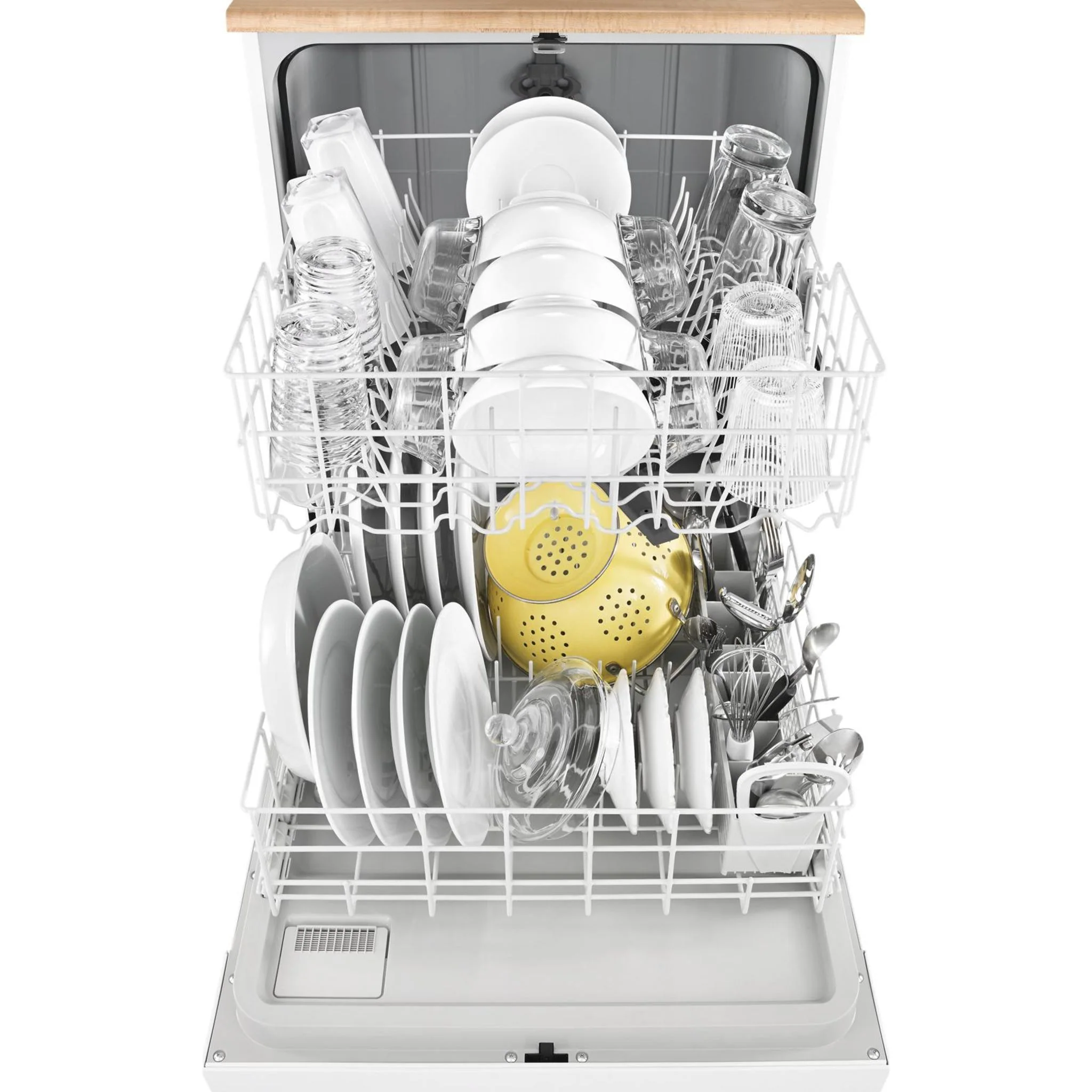 Whirlpool Heavy-Duty Dishwasher with 1-Hour Wash Cycle -White (WDP370PAHW) - Image 12