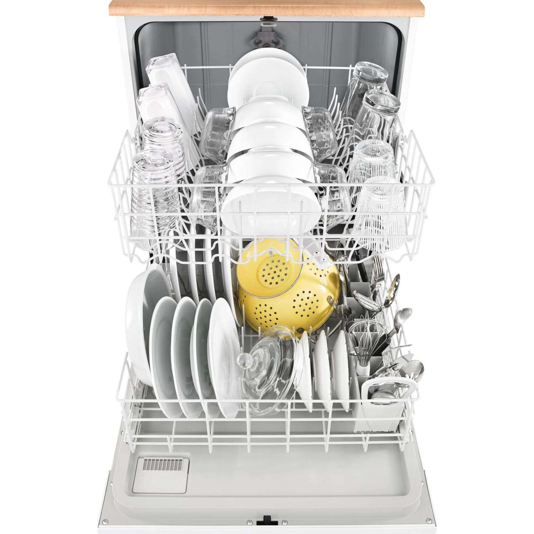 Whirlpool Heavy-Duty Dishwasher with 1-Hour Wash Cycle -White (WDP370PAHW) - Image 13