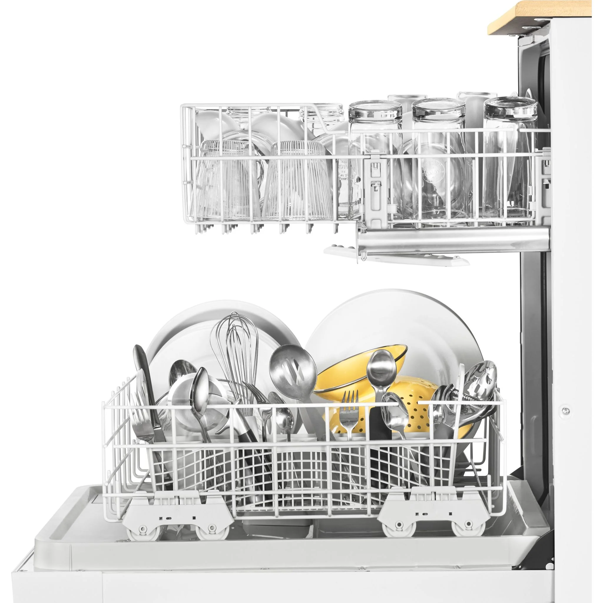 Whirlpool Heavy-Duty Dishwasher with 1-Hour Wash Cycle -White (WDP370PAHW) - Image 3