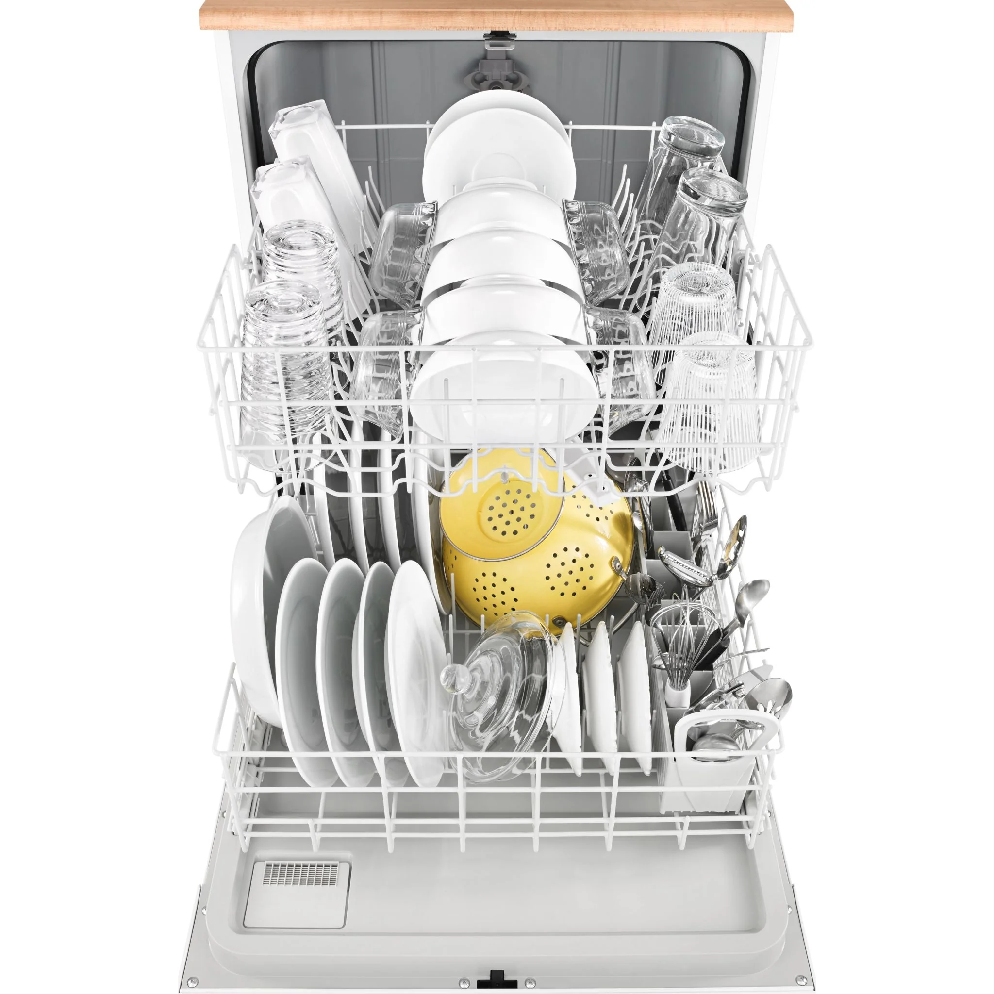 Whirlpool Heavy-Duty Dishwasher with 1-Hour Wash Cycle -White (WDP370PAHW) - Image 5