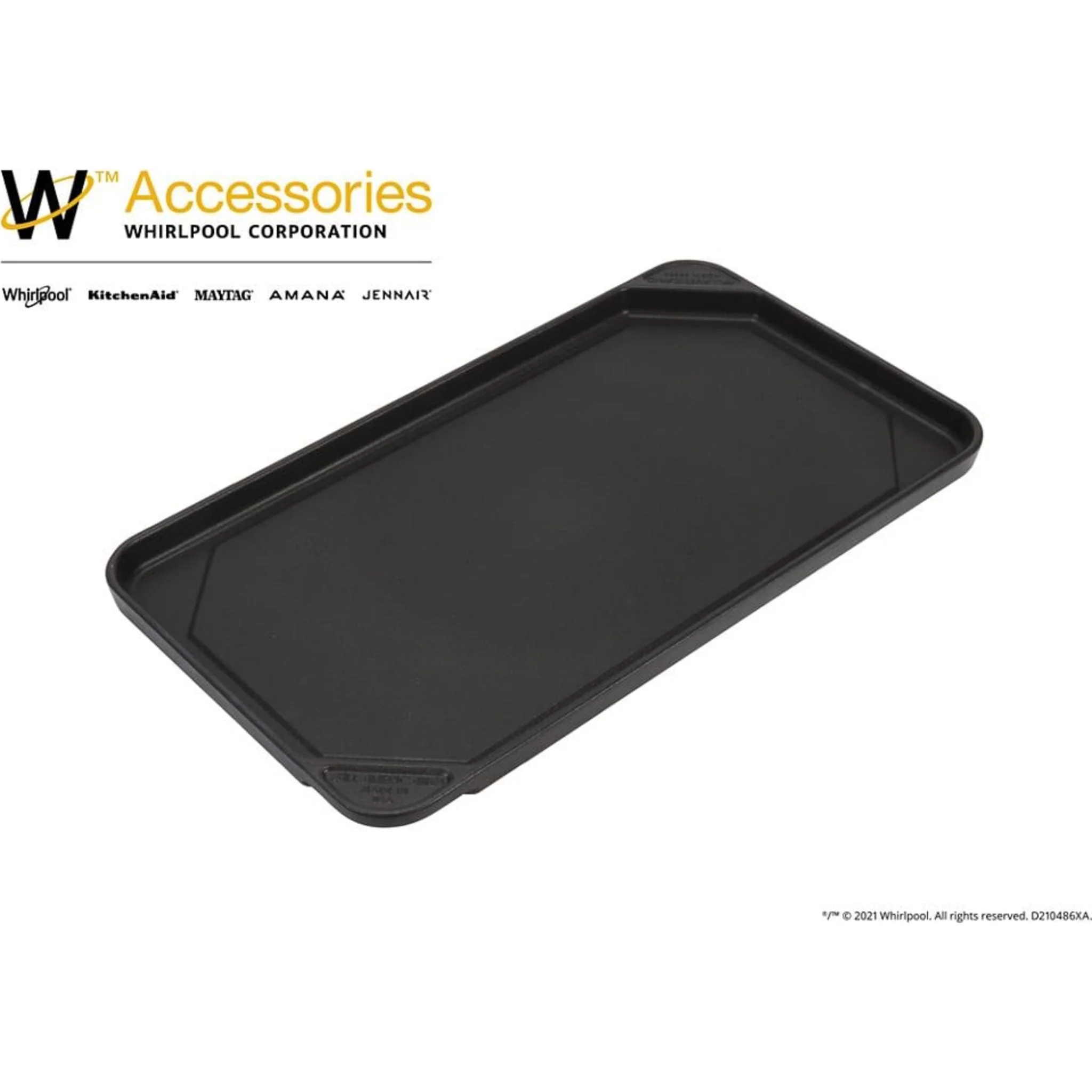 Whirlpool Range Griddle -Black (4396096RB) - Image 3