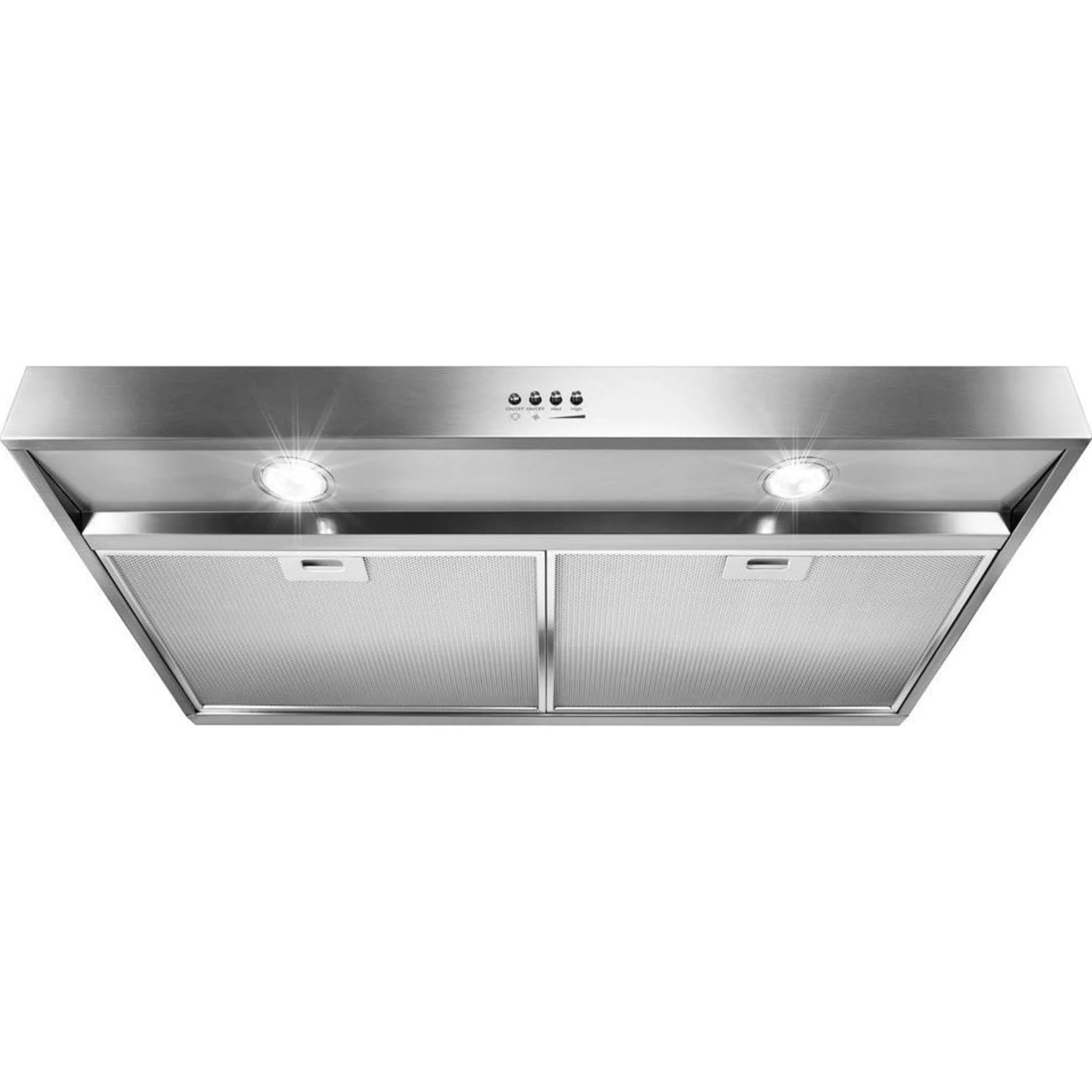 Whirlpool 36" Range Hood with Dishwasher-Safe Full-Width Grease Filters (WVU37UC6FS) - Image 2