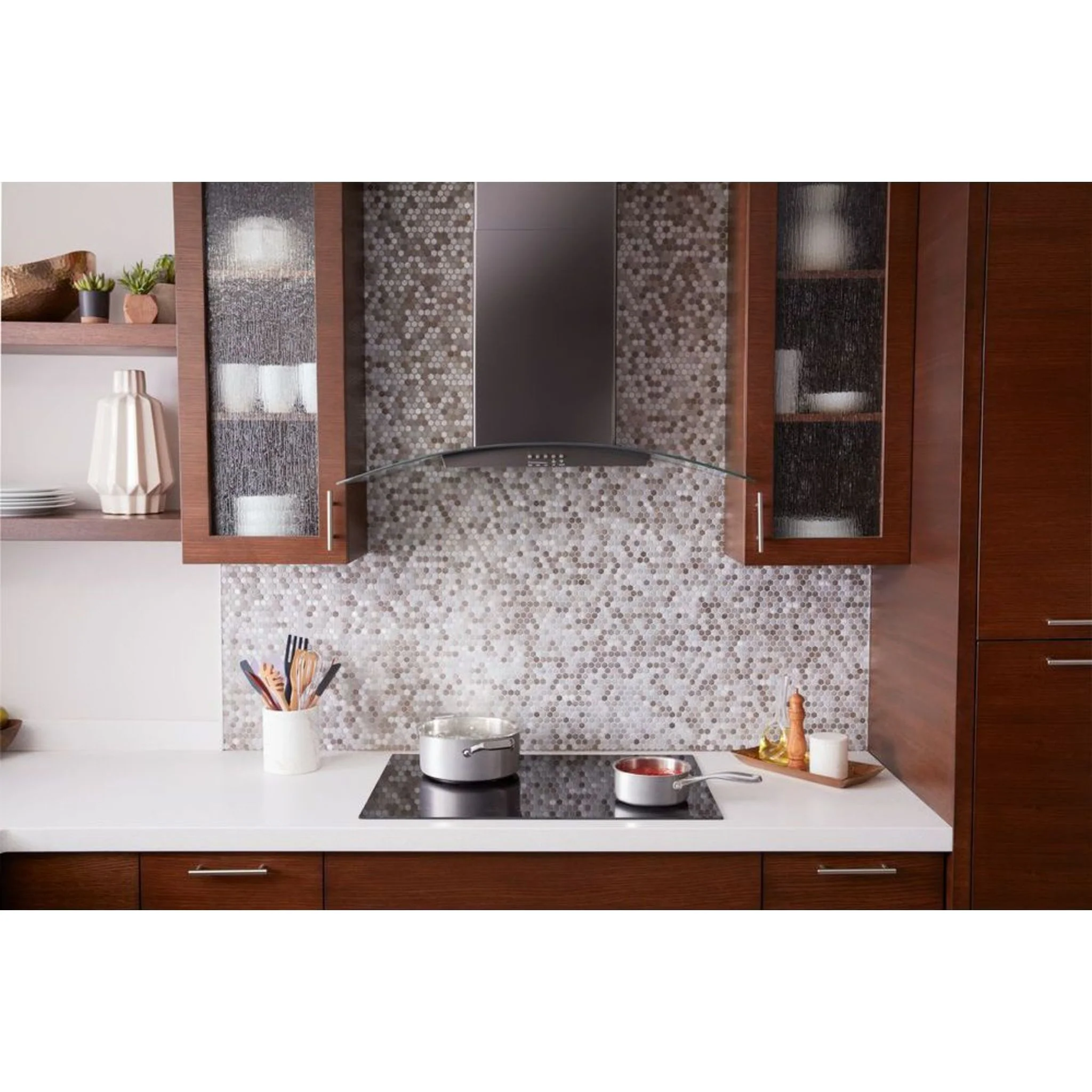 Whirlpool 30" Contemporary Black Stainless Wall Mount Range Hood -Black Stainless (WVW53UC0HV) - Image 7
