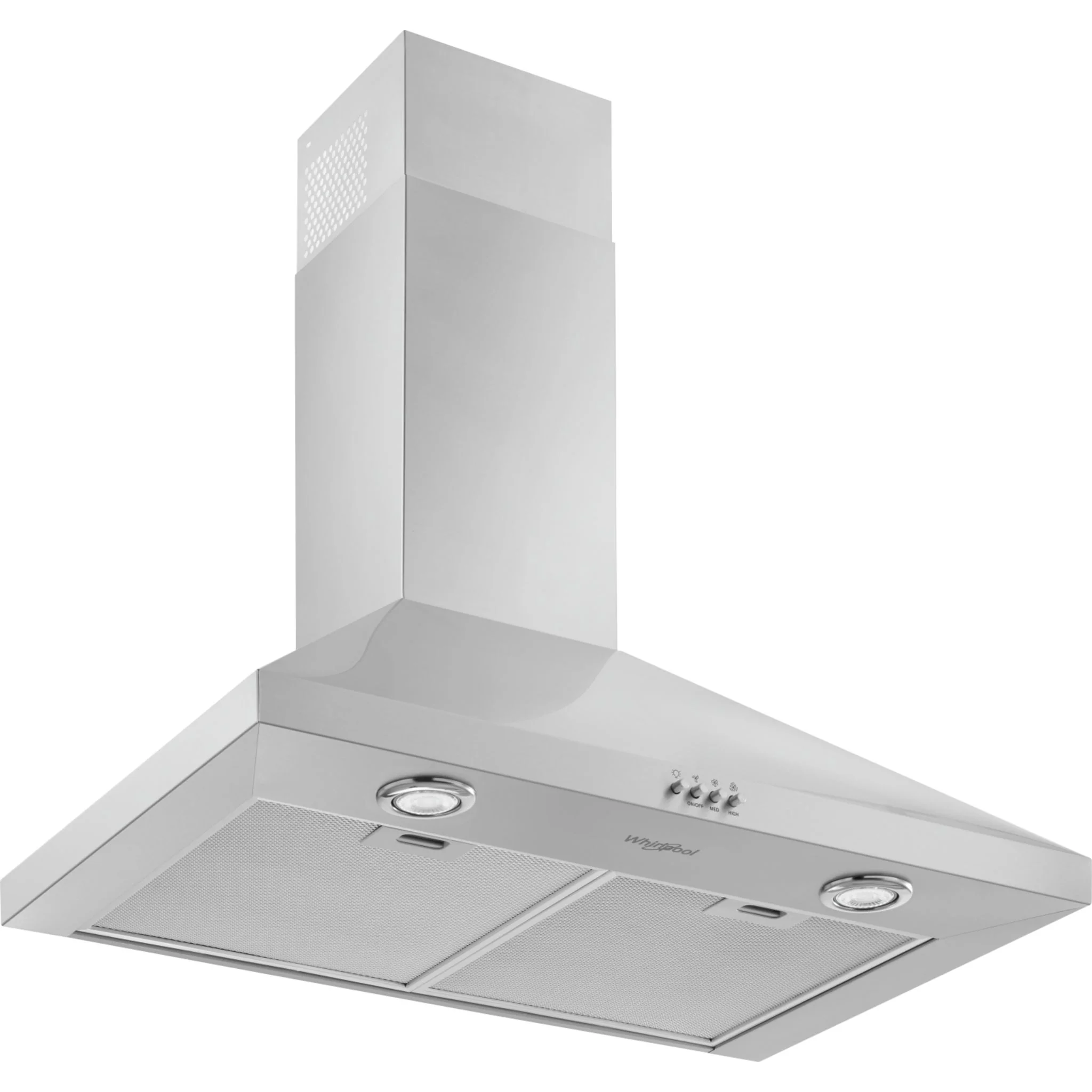 Whirlpool ENERGY STAR Certified 30" Chimney Wall Mount Range Hood -Stainless Steel (WVW73UC0LS) - Image 4