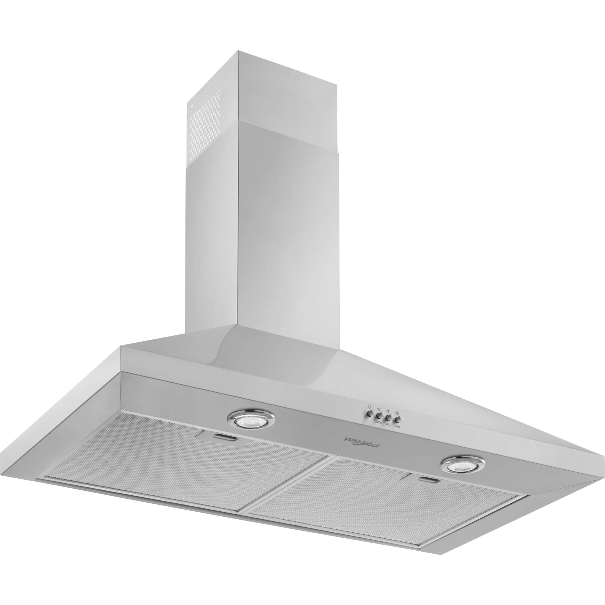 Whirlpool ENERGY STAR® Certified 36" Chimney Wall Mount Range Hood (WVW73UC6LS) - Image 2