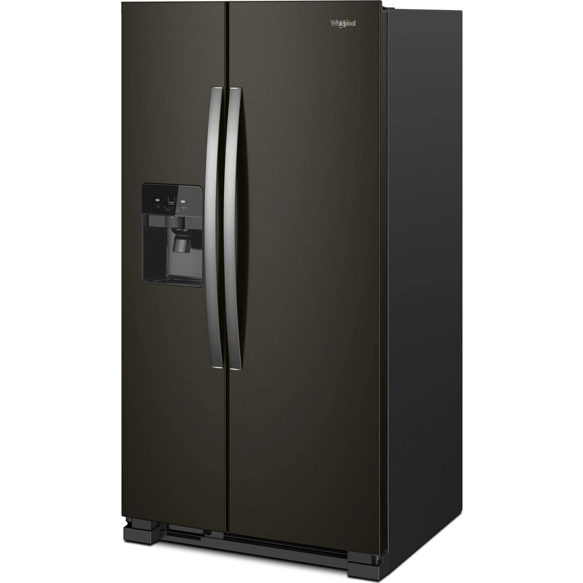 Whirlpool 36-inch Wide Side-by-Side Refrigerator - 25 cu. ft. -Black Stainless (WRS325SDHV) - Image 12