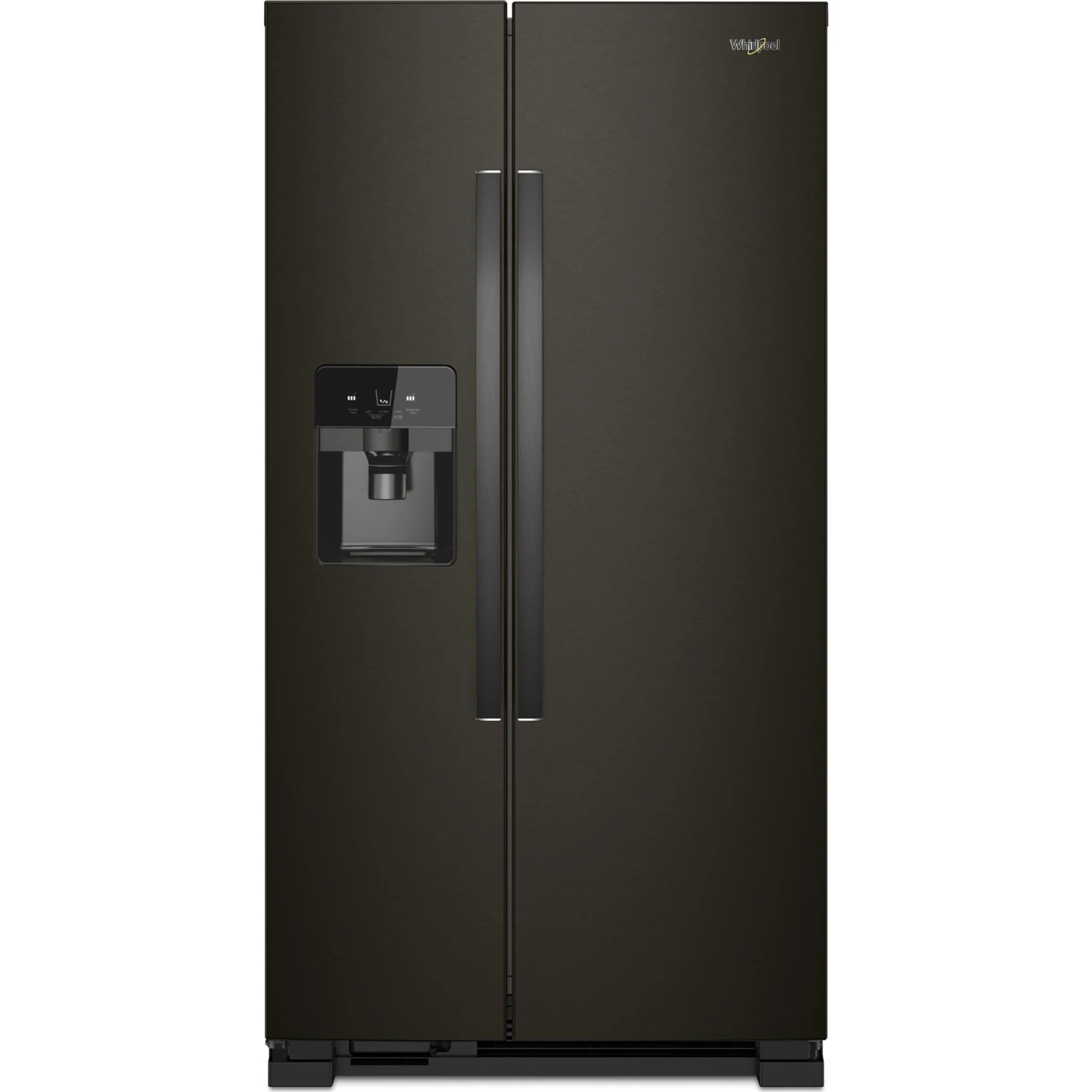 Whirlpool 36-inch Wide Side-by-Side Refrigerator - 25 cu. ft. -Black Stainless (WRS325SDHV) - Image 8
