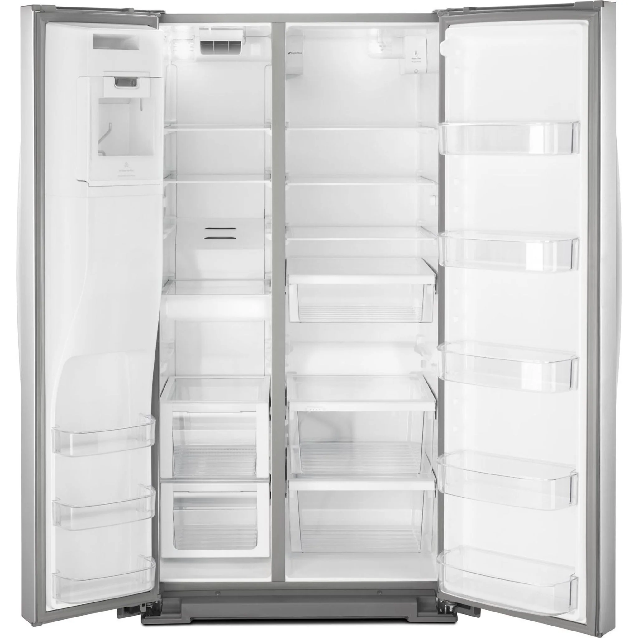 Whirlpool 36" Wide Side-by-Side Refrigerator - 28 cu. ft. - Fingerprint Resistant Stainless Steel (WRS588FIHZ) - Image 37