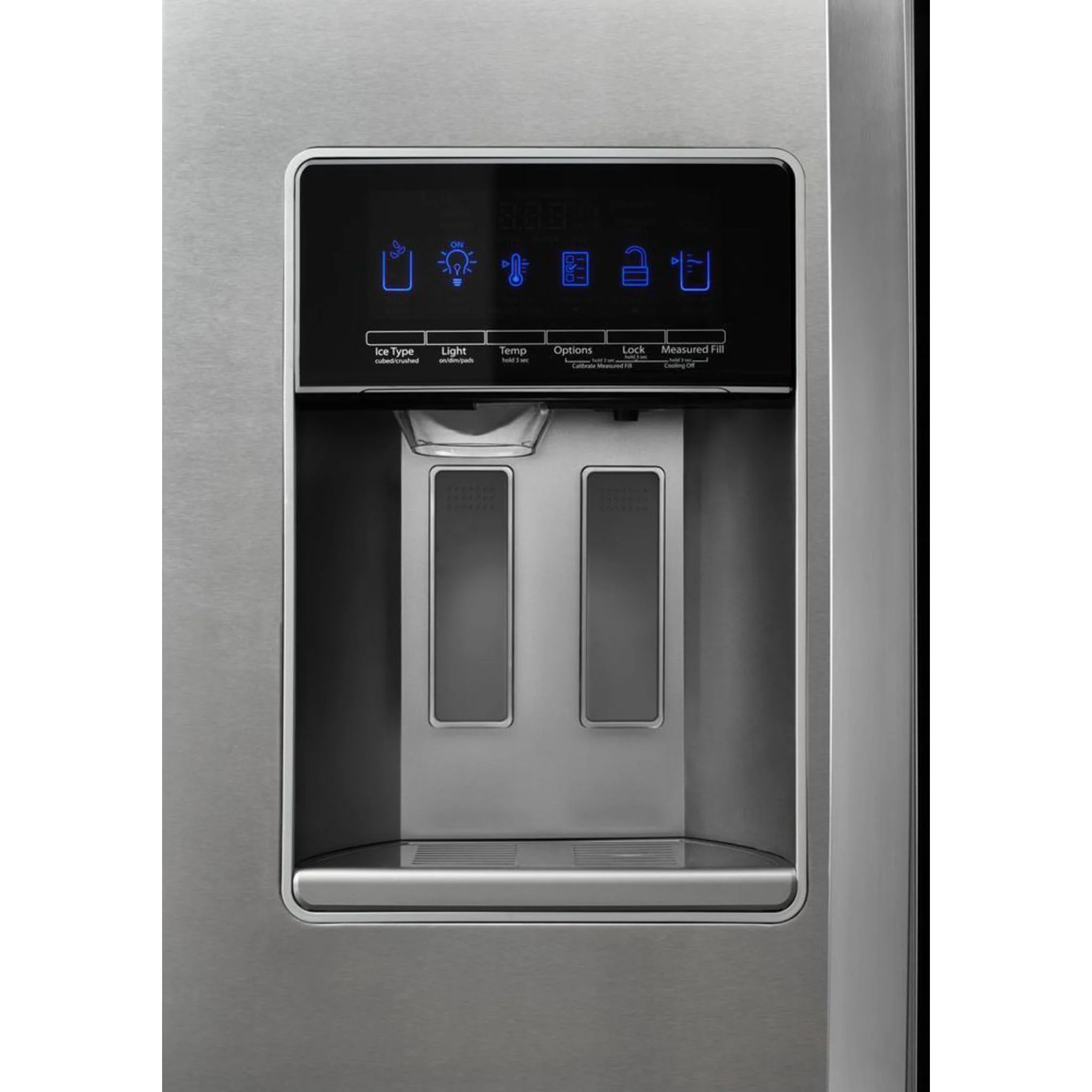 Whirlpool 36" Wide Side-by-Side Refrigerator - 28 cu. ft. - Fingerprint Resistant Stainless Steel (WRS588FIHZ) - Image 4