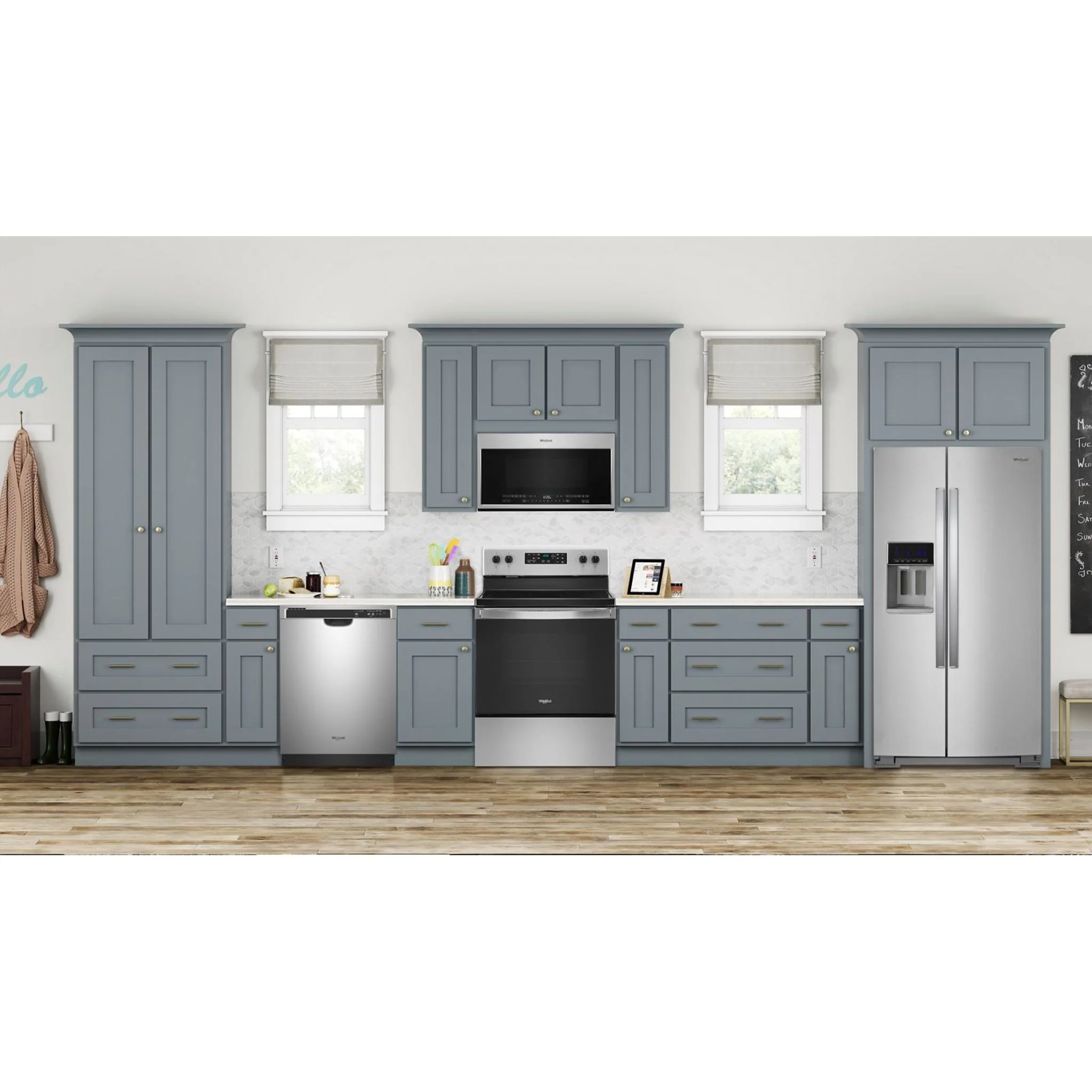 Whirlpool 36" Wide Side-by-Side Refrigerator - 28 cu. ft. - Fingerprint Resistant Stainless Steel (WRS588FIHZ) - Image 6
