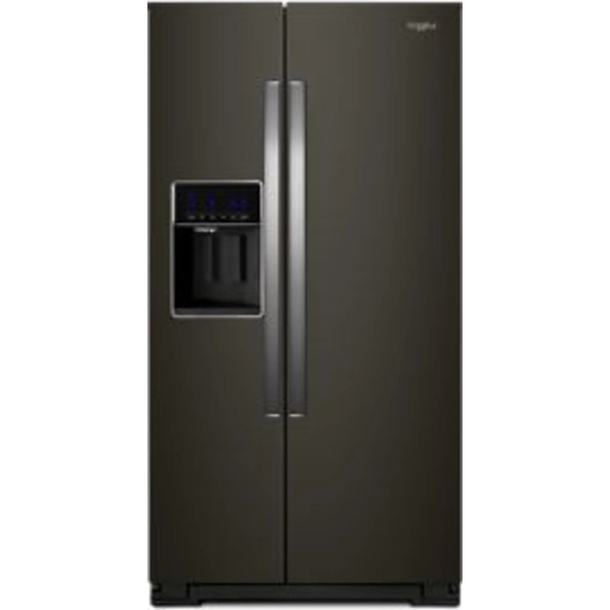 Whirlpool 36" Wide Counter Depth Side-by-Side Refrigerator - 21 cu. ft. - Black Stainless (WRS571CIHV) - Image 10