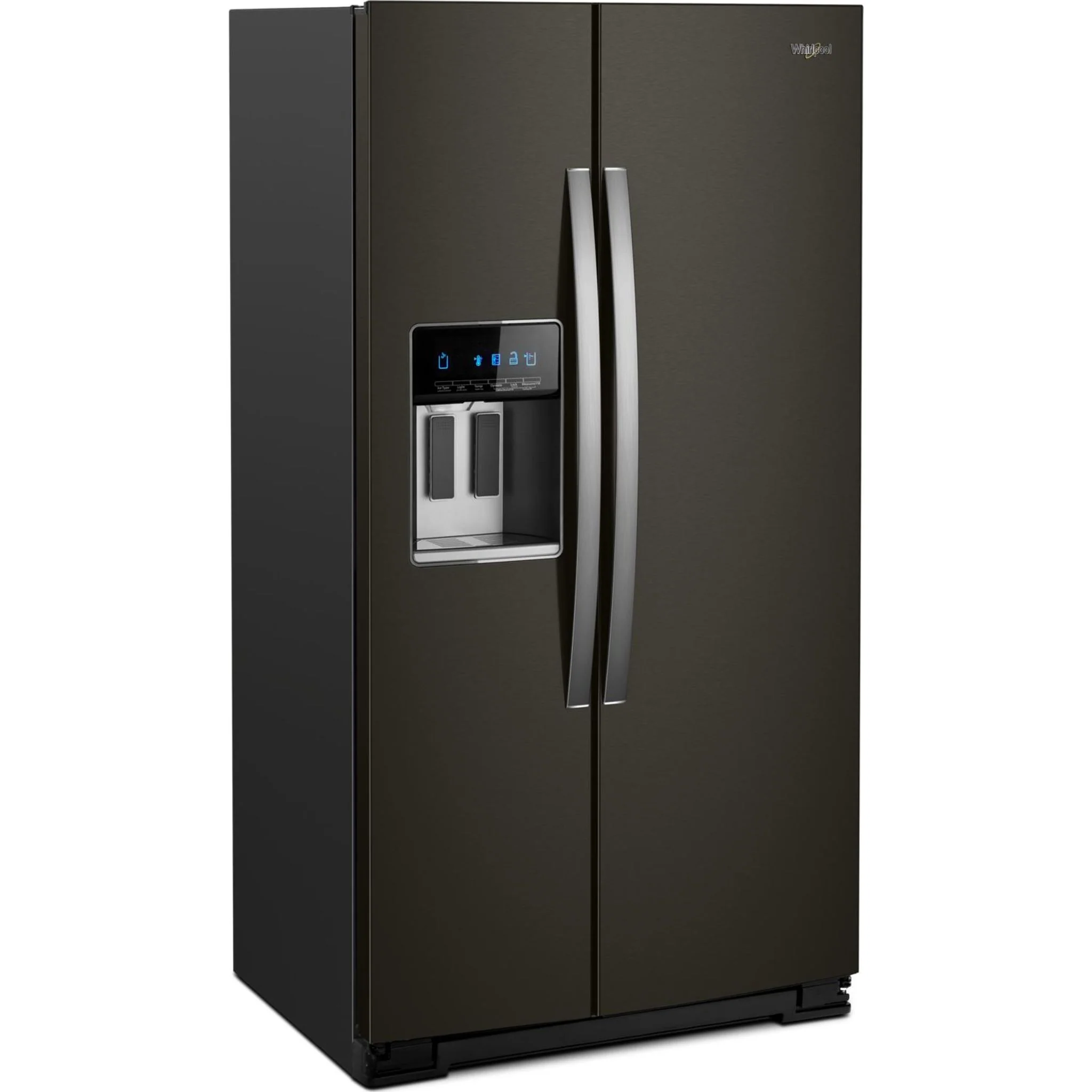 Whirlpool 36" Wide Counter Depth Side-by-Side Refrigerator - 21 cu. ft. - Black Stainless (WRS571CIHV) - Image 17
