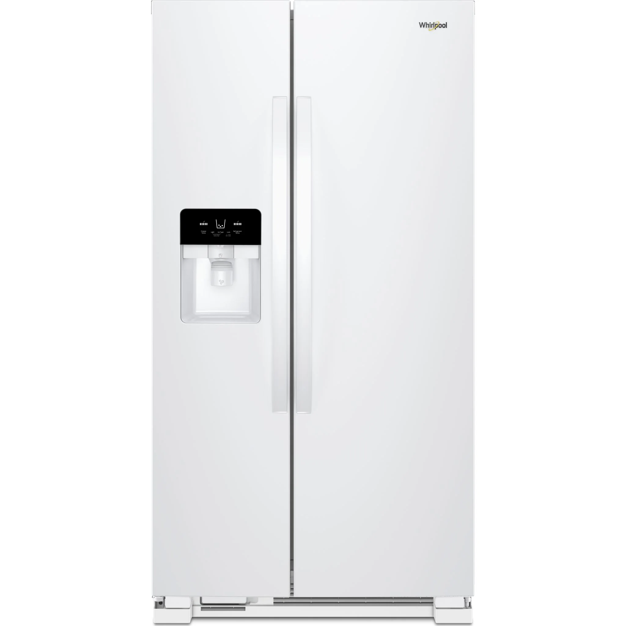 Whirlpool 33-inch Wide Side-by-Side Refrigerator - 21 cu. ft. -White (WRS331SDHW) - Image 7