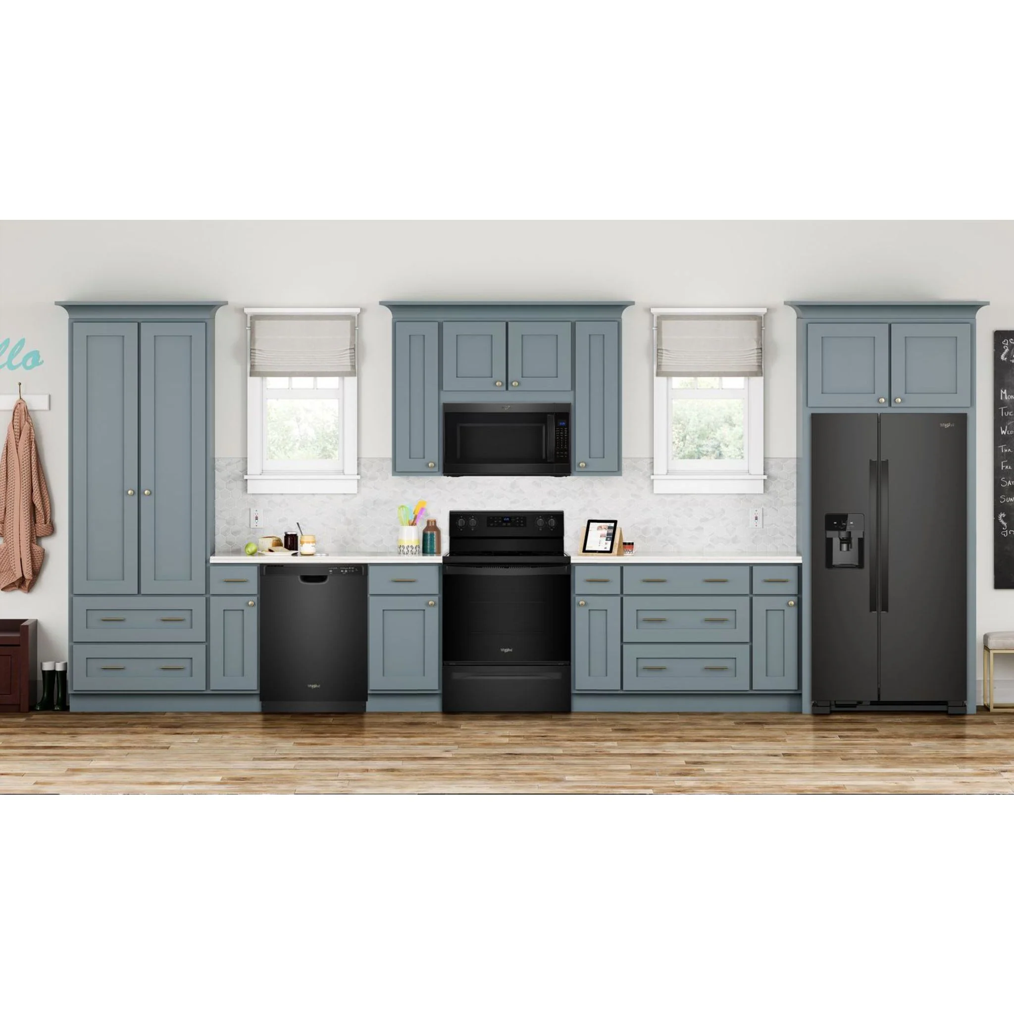Whirlpool 36-inch Wide Side-by-Side Refrigerator - 25 cu. ft. -Black (WRS325SDHB) - Image 16