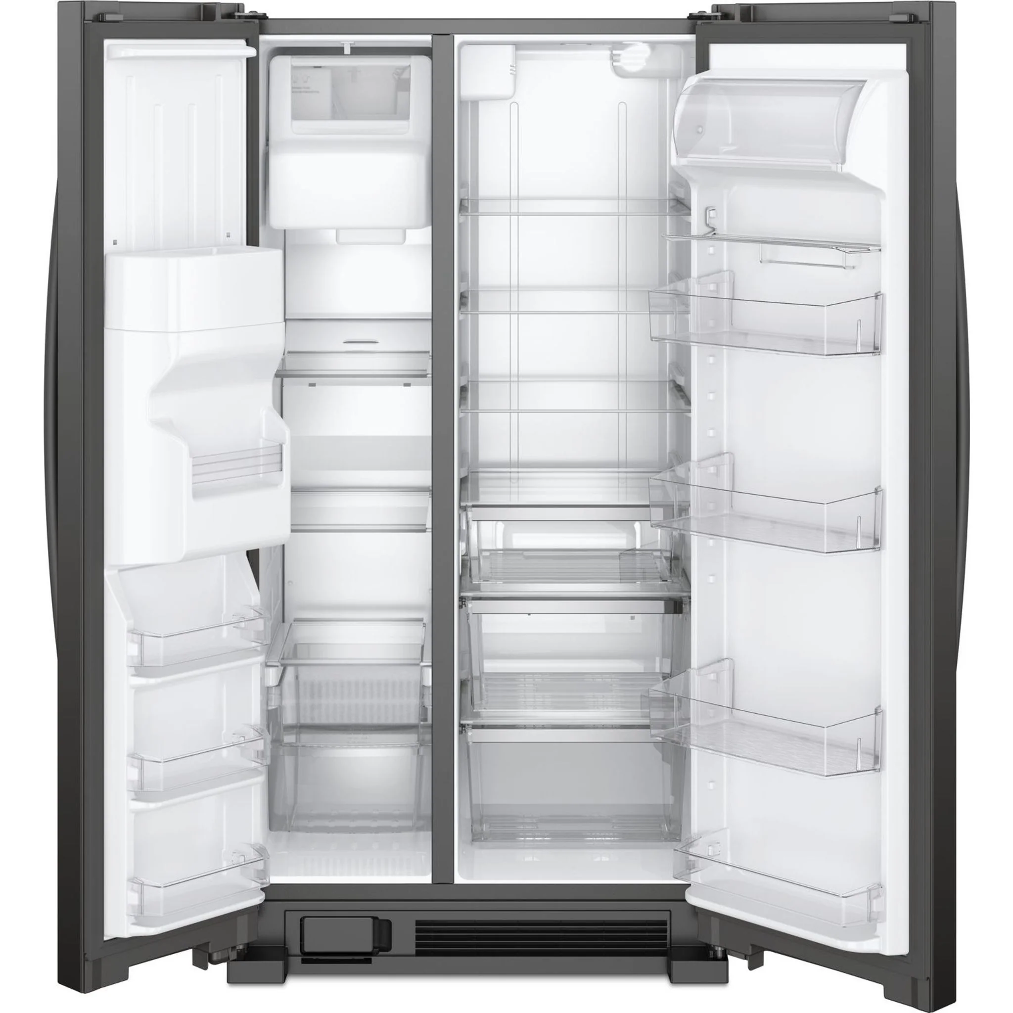 Whirlpool 36-inch Wide Side-by-Side Refrigerator - 25 cu. ft. -Black (WRS325SDHB) - Image 20