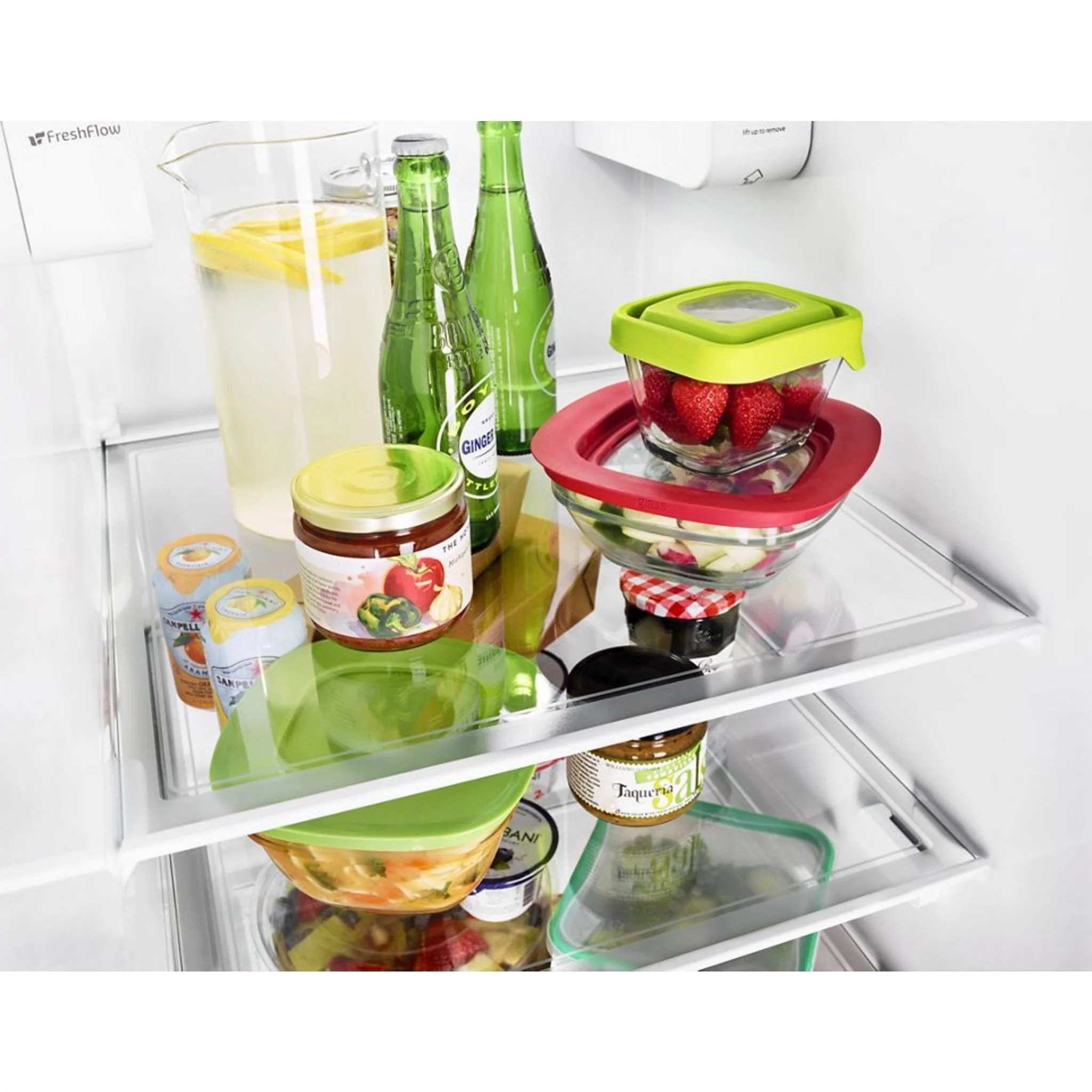 Whirlpool 36" Wide Contemporary Handle Counter Depth Side-by-Side Refrigerator - 21 cu. ft. (WRSA71CIHZ) - Image 38