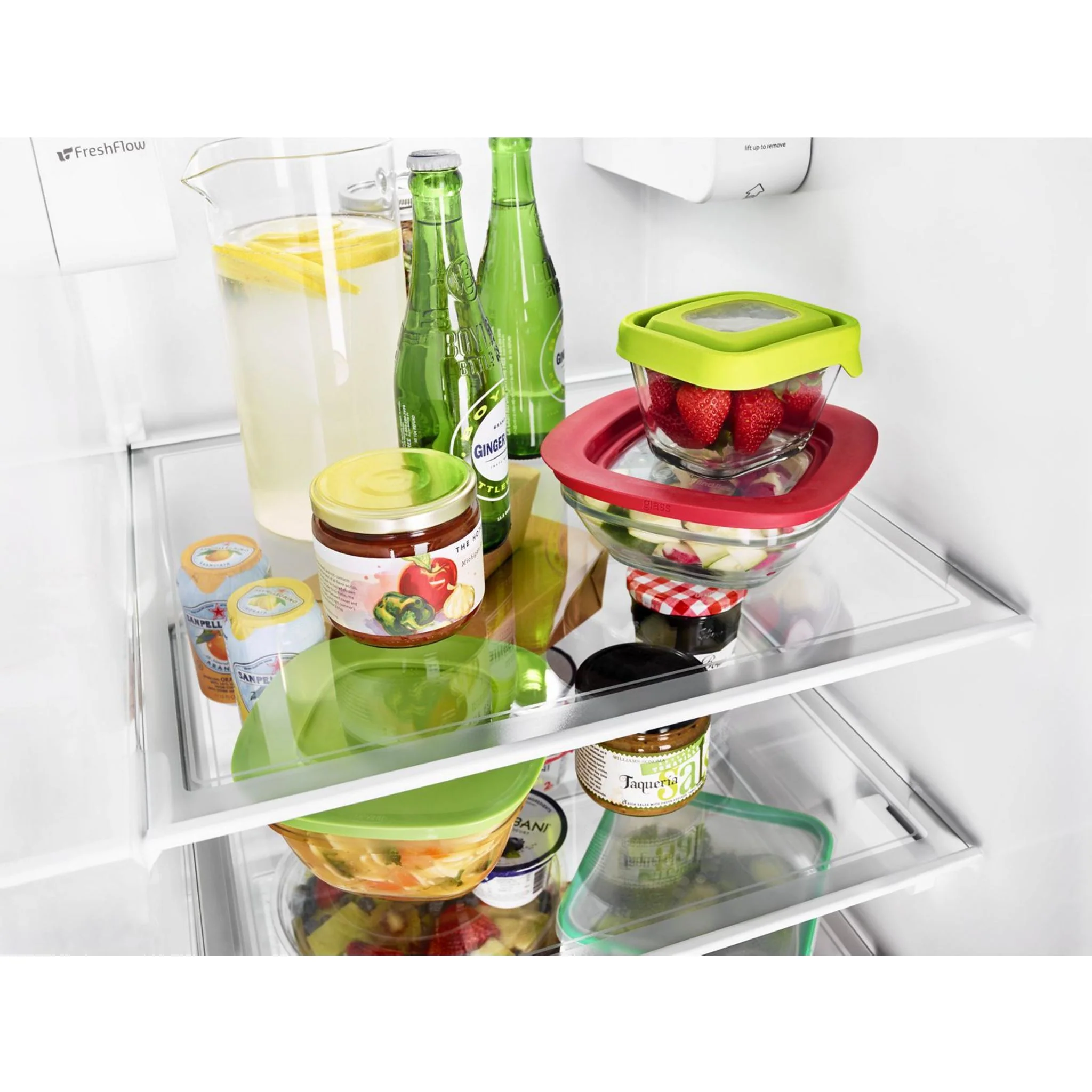 Whirlpool 36" Wide Contemporary Handle Counter Depth Side-by-Side Refrigerator - 21 cu. ft. (WRSA71CIHZ) - Image 39