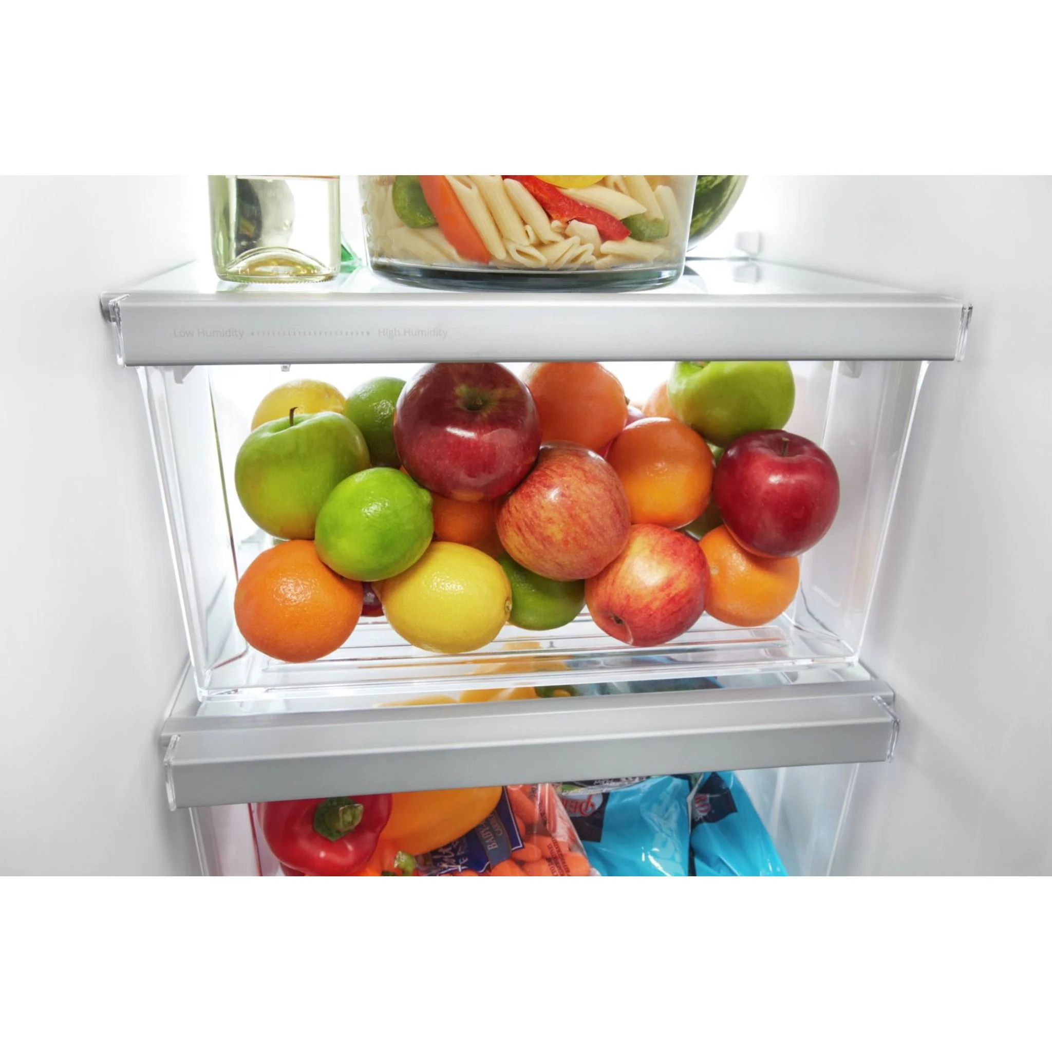 Whirlpool 36-inch Wide Side-by-Side Refrigerator - 25 cu. ft. -Monochromatic Stainless Steel (WRS335SDHM) - Image 12