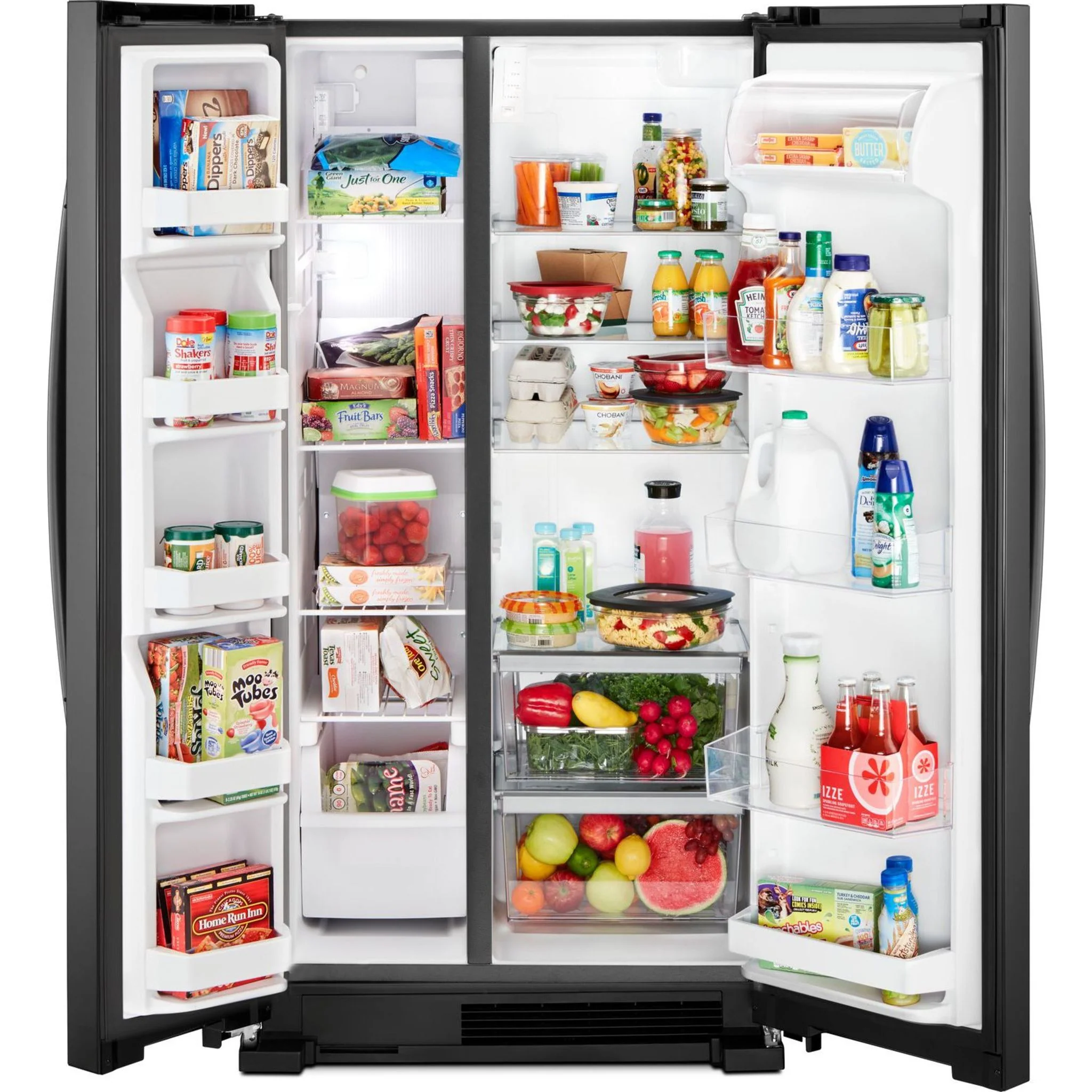 Whirlpool 33-inch Wide Side-by-Side Refrigerator - 22 cu. ft. -Black (WRS312SNHB) - Image 13