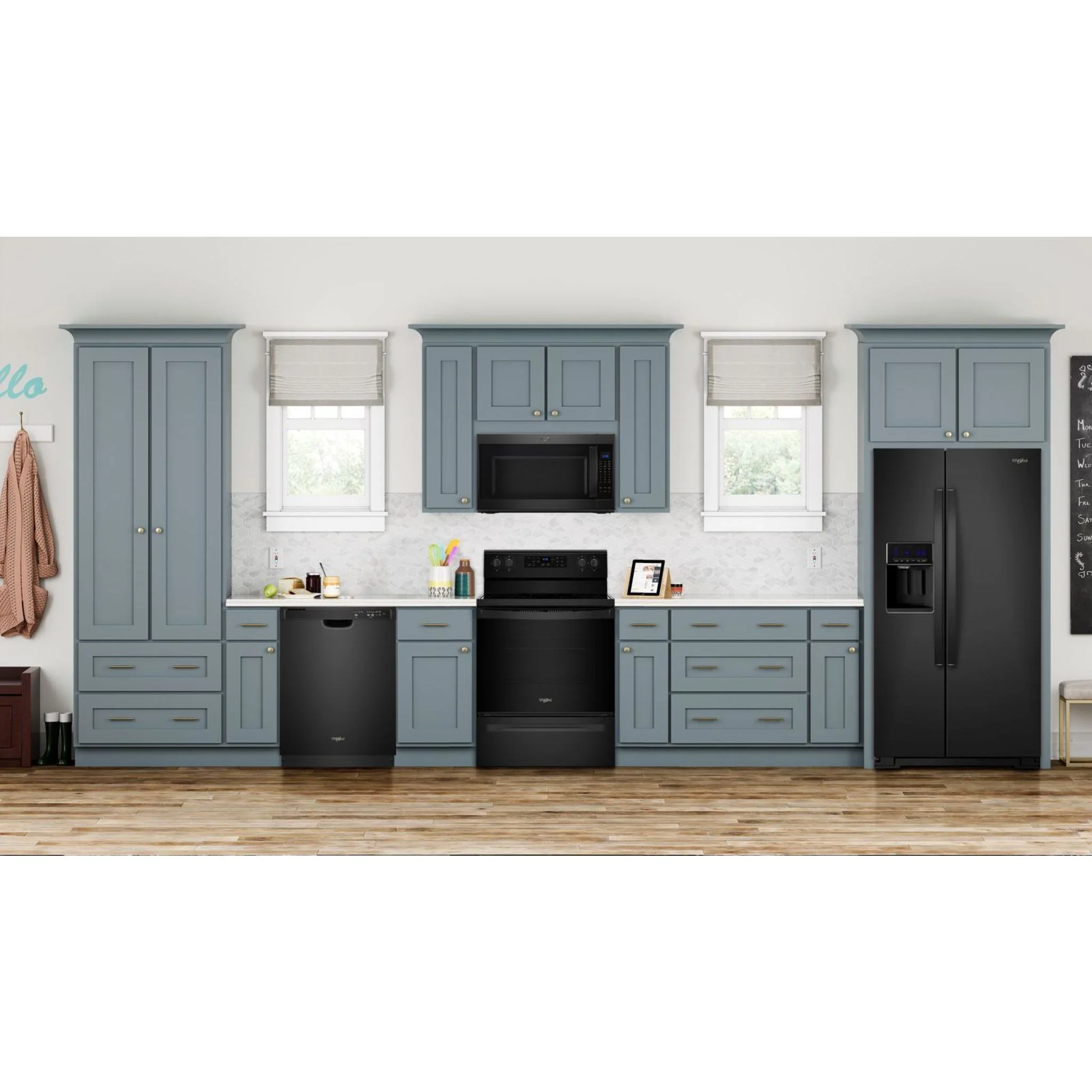 Whirlpool 36" Wide Counter Depth Side-by-Side Refrigerator - 21 cu. ft. - Black (WRS571CIHB) - Image 16