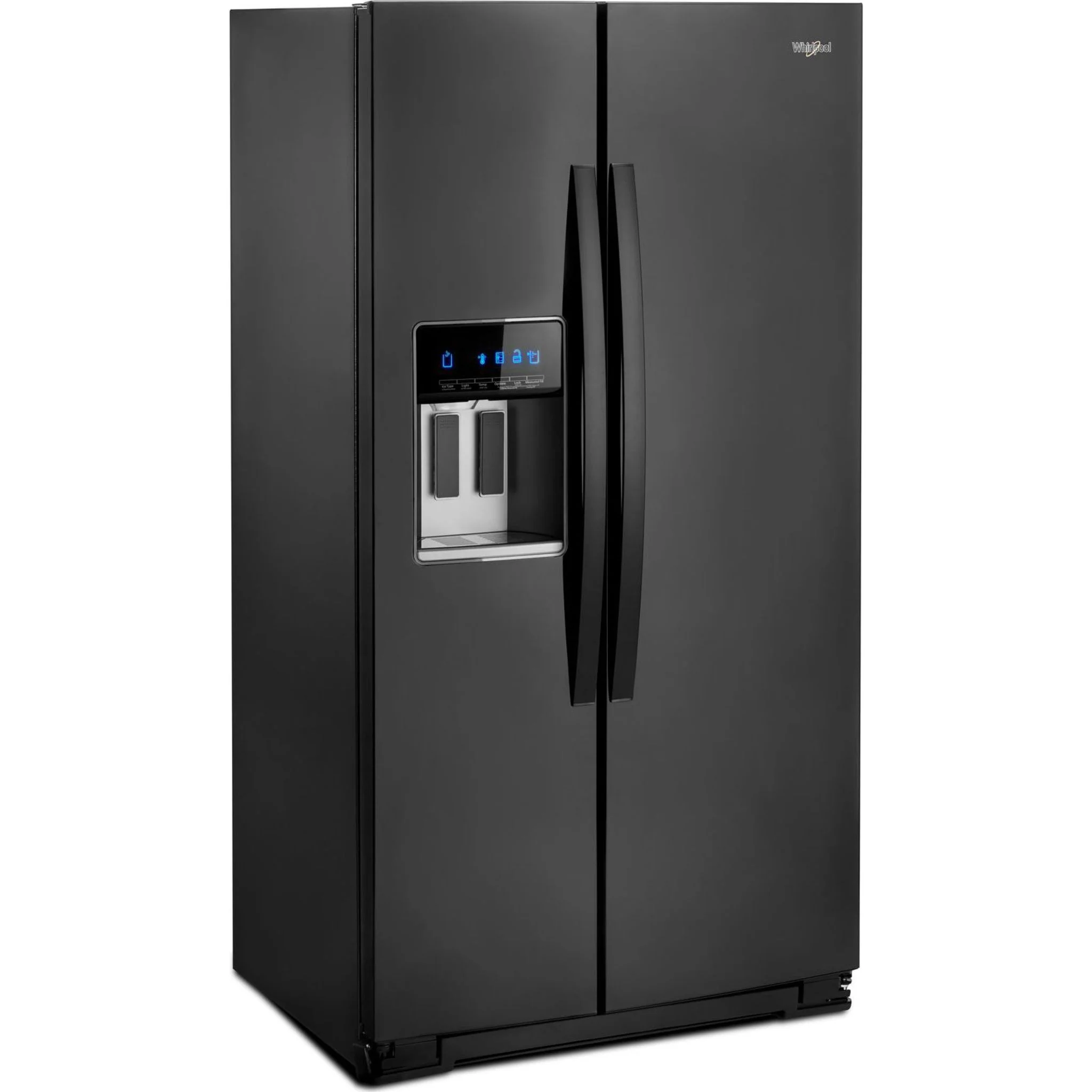 Whirlpool 36" Wide Counter Depth Side-by-Side Refrigerator - 21 cu. ft. - Black (WRS571CIHB) - Image 17